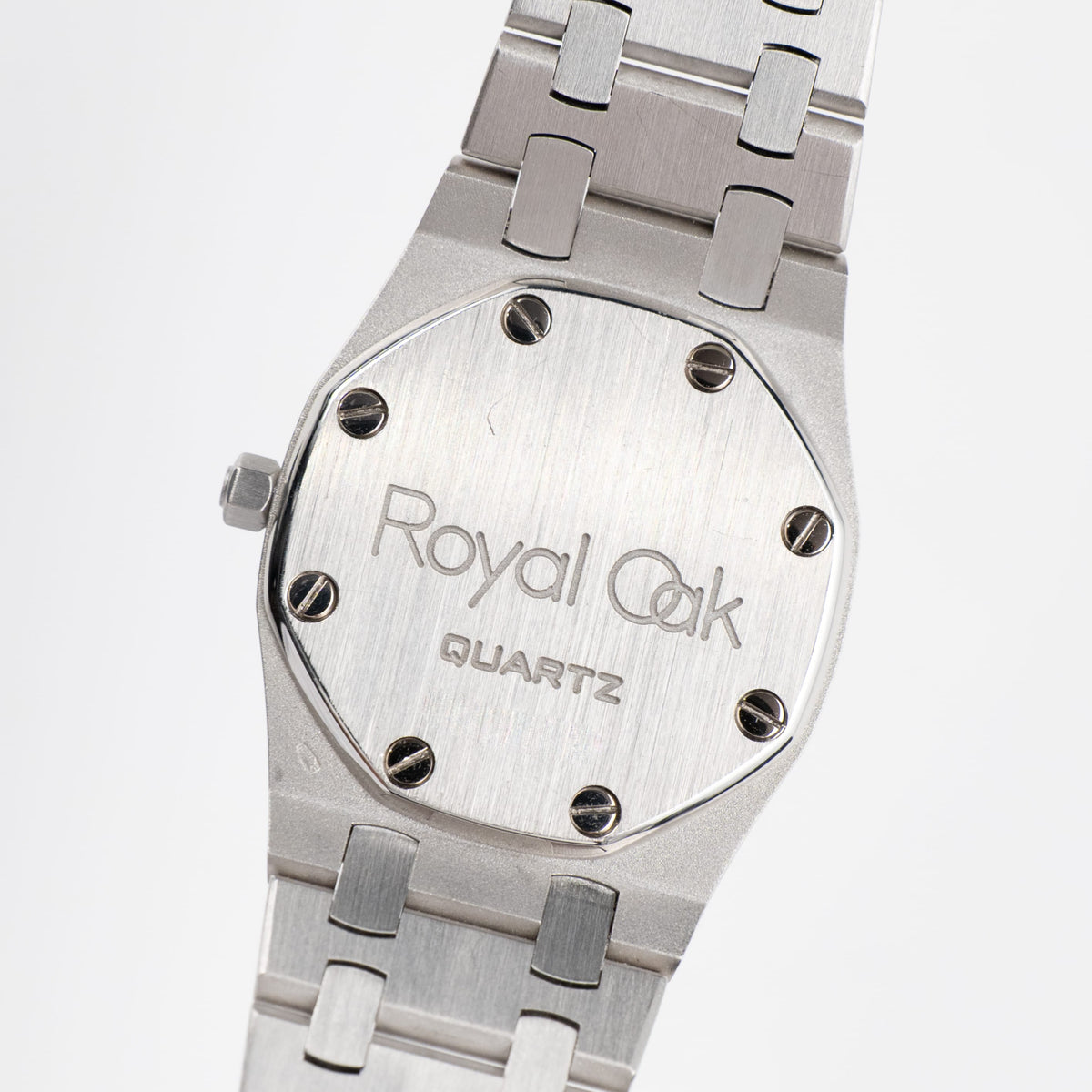 Audemars Piguet Royal Oak 6007BC 'Ladies' White Gold Black Diamond Dial Diamond Bezel and Bracelet Quartz (1981)