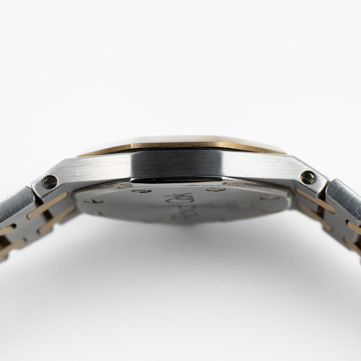 Audemars Piguet Royal Oak 6007SA 'Ladies' Stainless Steel Yellow Gold Grey Dial