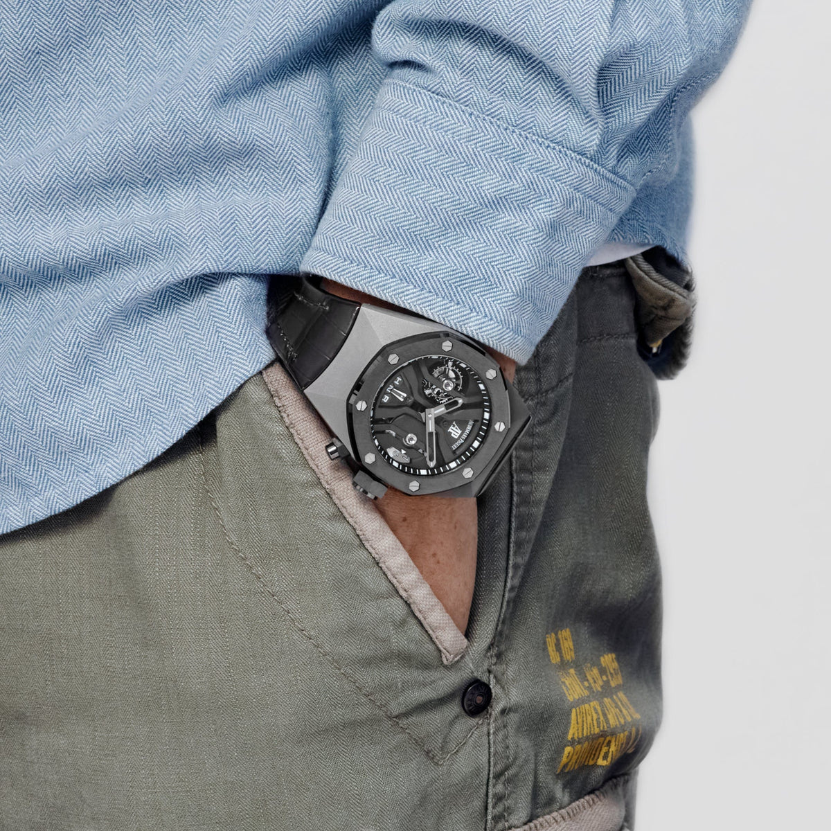 Audemars Piguet Royal Oak Concept 26560IO.OO.D002CA.01 Tourbillon GMT Titanium (2012)