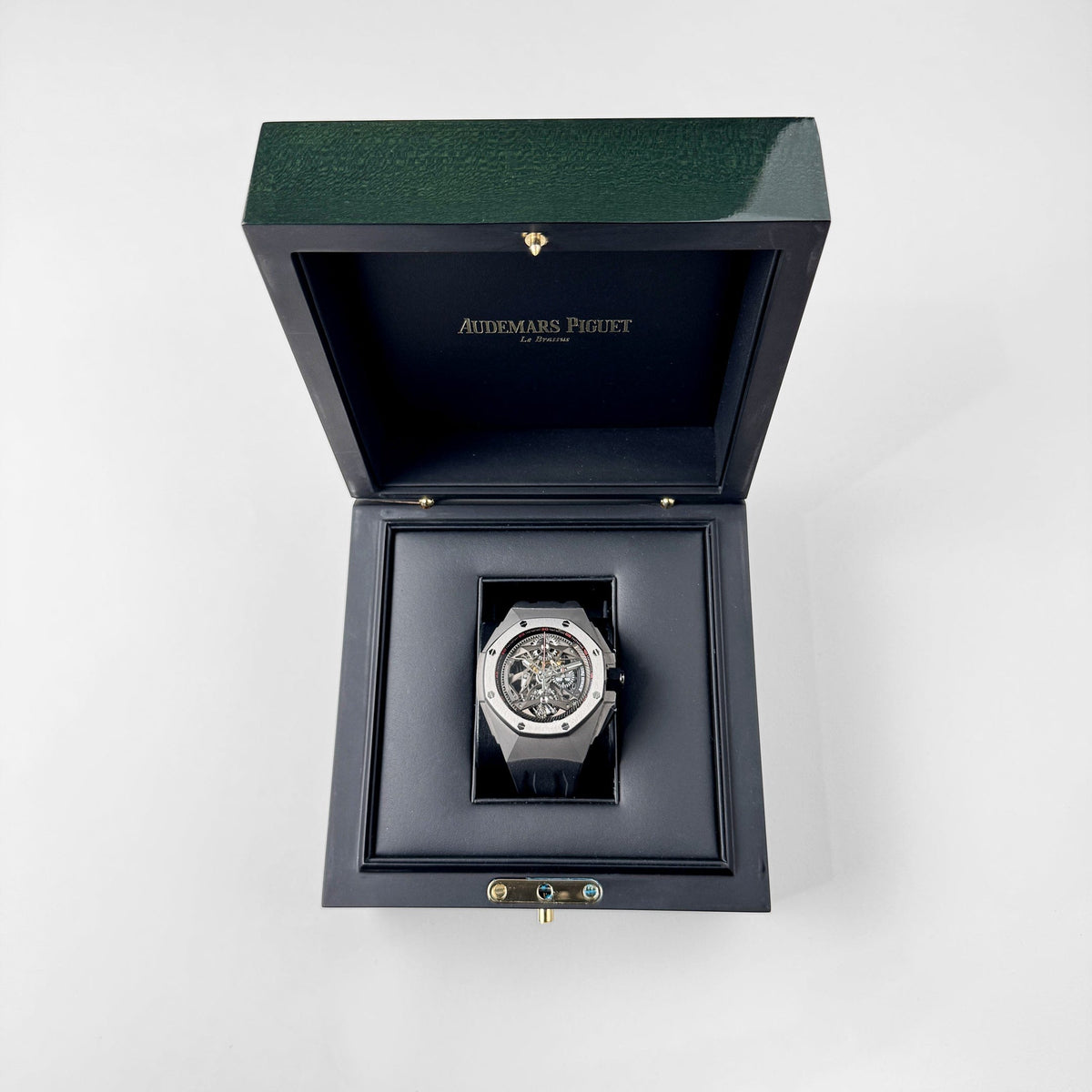 Audemars Piguet Royal Oak Concept 26587TI.OO.D067CA.01 Tourbillon Chronograph Titanium Openworked Dial (2018)