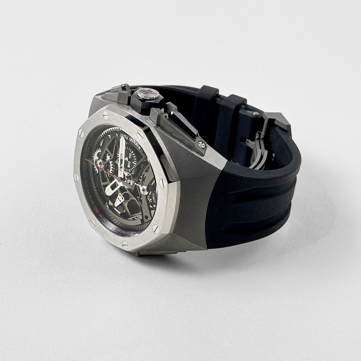 Audemars Piguet Royal Oak Concept 26587TI.OO.D067CA.01 Tourbillon Chronograph Titanium Openworked Dial (2018)