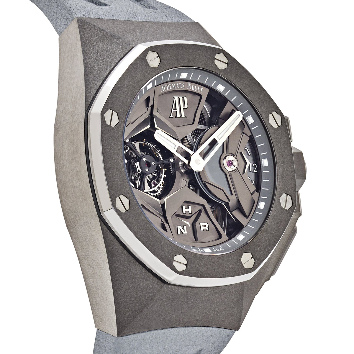 Audemars Piguet Royal Oak Concept 26589TI.GG.D006CA.01 Flying Tourbillon GMT Titanium Limited Edition of 30