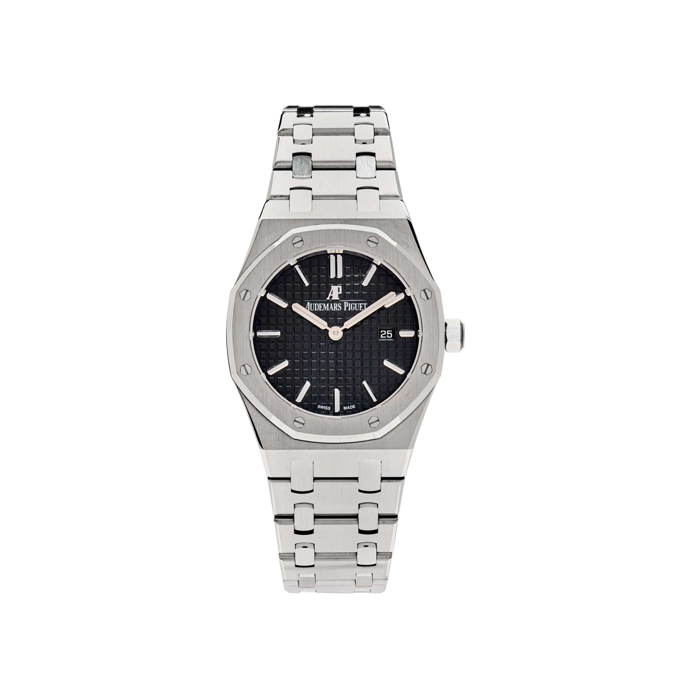 Audemars Piguet Royal Oak 67650ST.OO.1261ST.01 'Ladies' Stainless Steel Black Dial Quartz (2021)