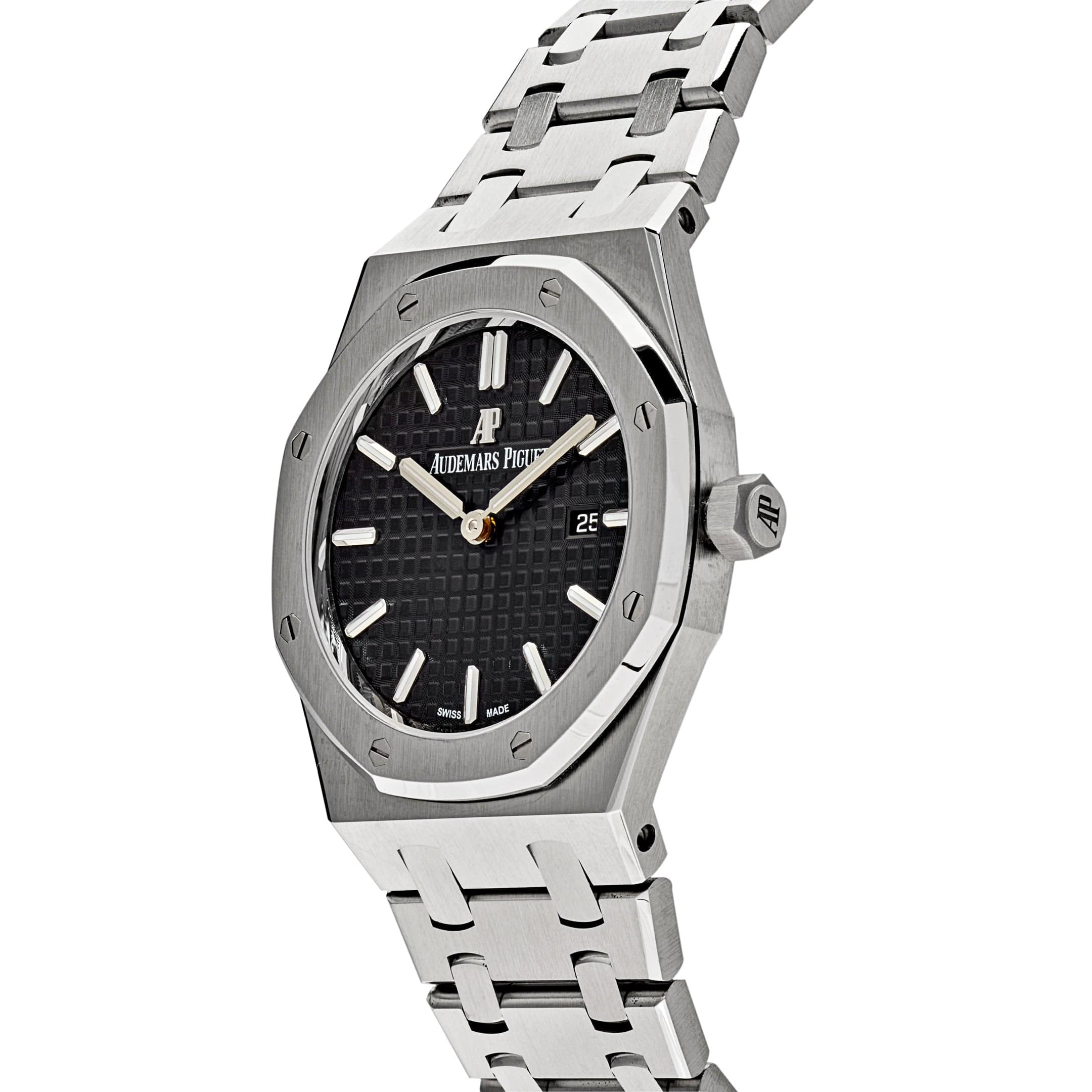 Audemars Piguet Royal Oak 67650ST.OO.1261ST.01 'Ladies' Stainless Steel Black Dial Quartz (2021)