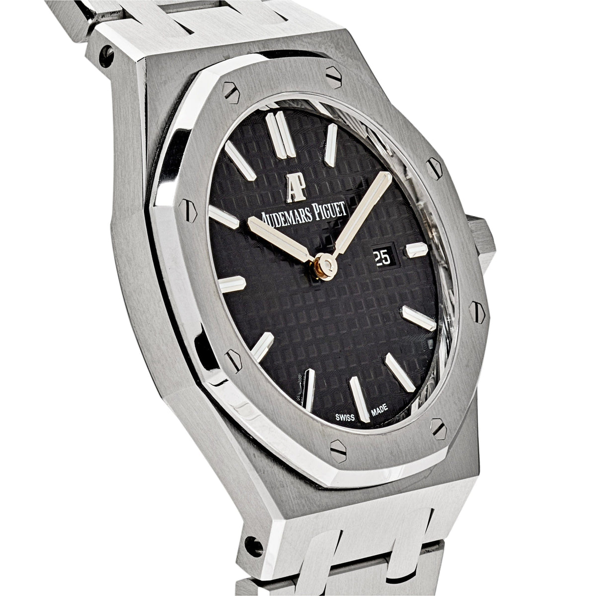Audemars Piguet Royal Oak 67650ST.OO.1261ST.01 'Ladies' Stainless Steel Black Dial Quartz (2021)