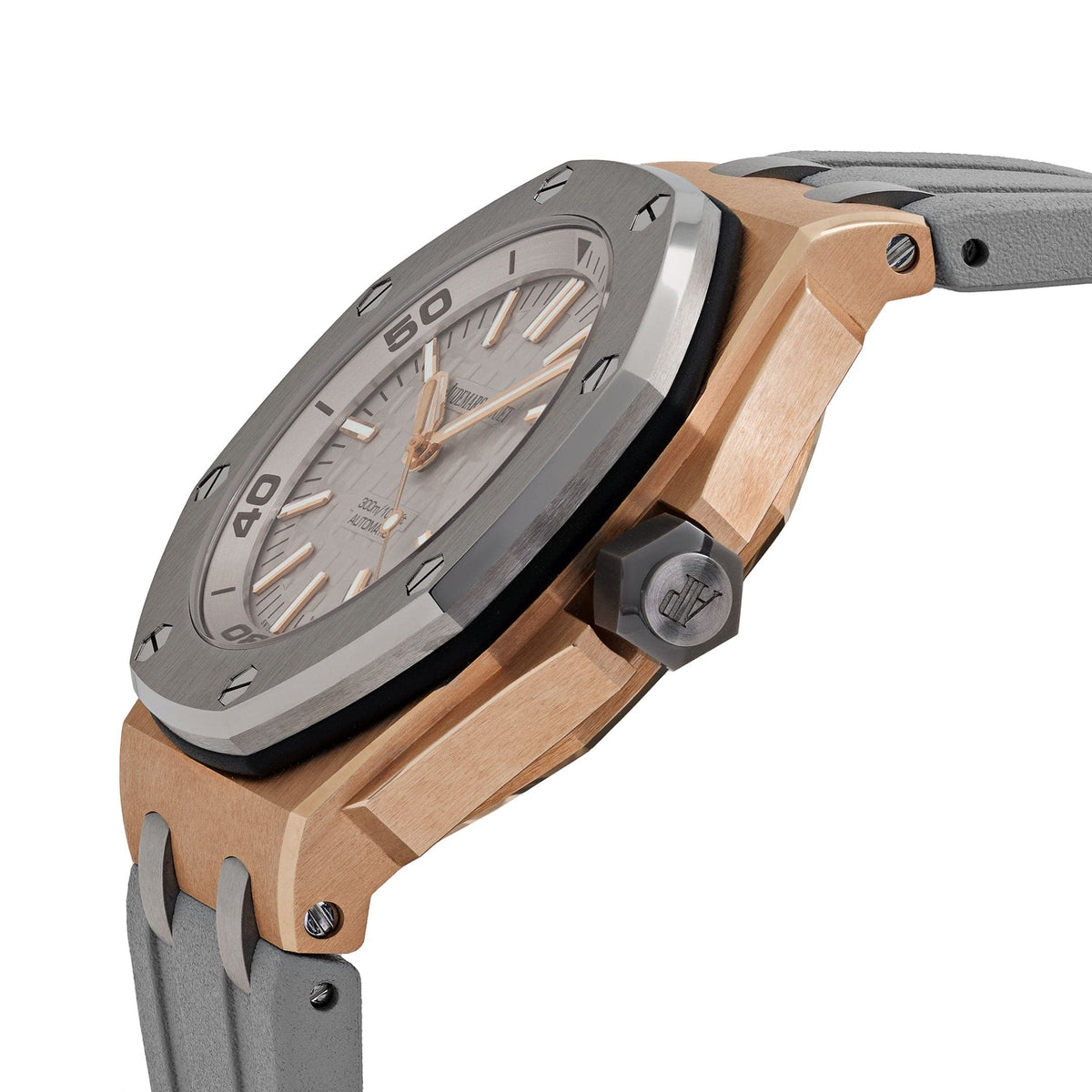 Audemars Piguet Royal Oak Offshore 15711OI.OO.A006CA.01 Diver Rose Gold Grey Dial 'Japan' Limited Edition of 500 (2019)