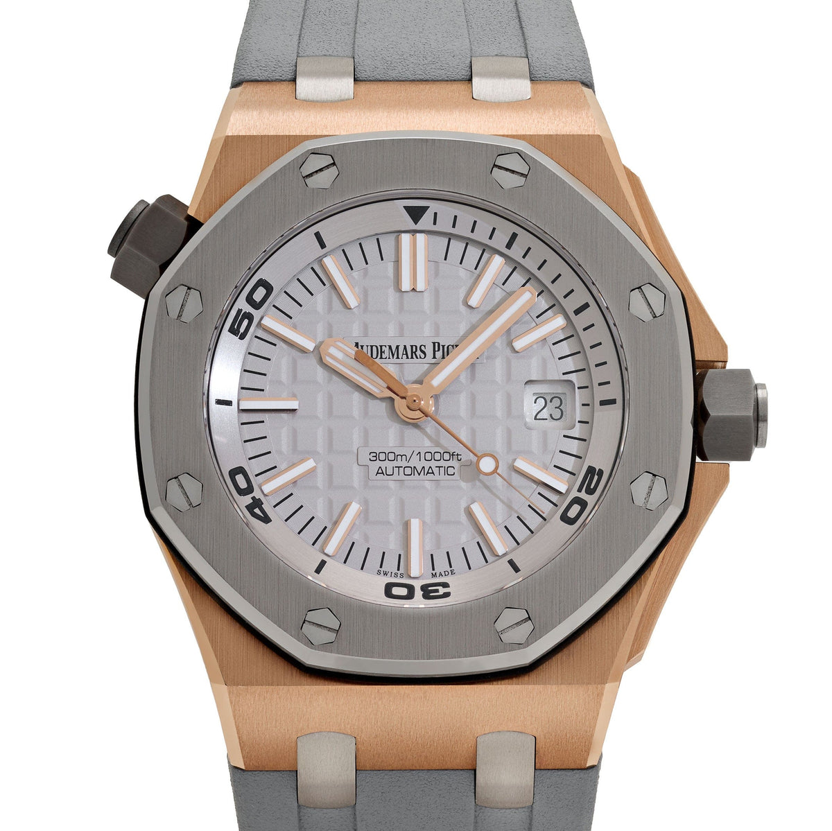 Audemars Piguet Royal Oak Offshore 15711OI.OO.A006CA.01 Diver Rose Gold Grey Dial 'Japan' Limited Edition of 500 (2019)