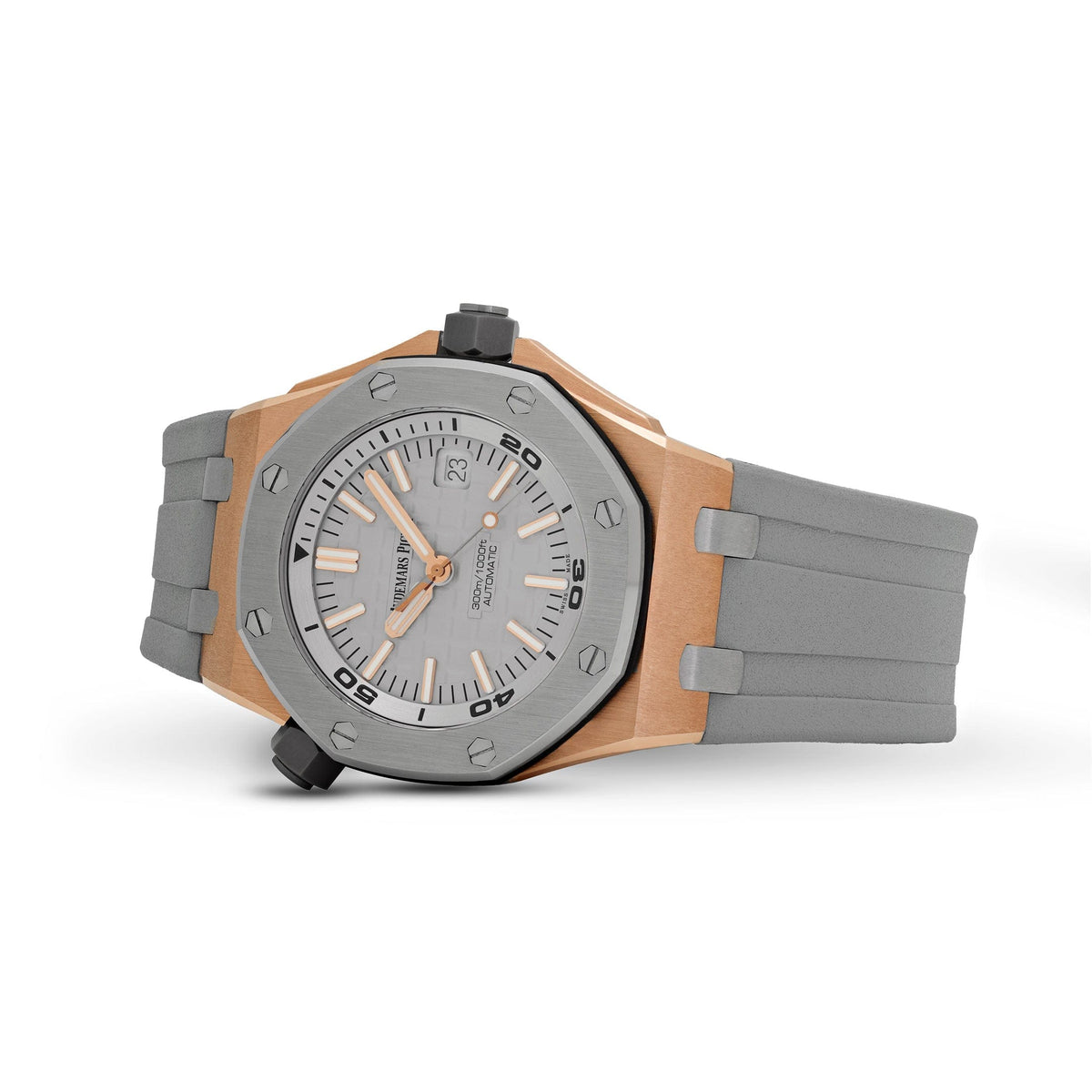 Audemars Piguet Royal Oak Offshore 15711OI.OO.A006CA.01 Diver Rose Gold Grey Dial 'Japan' Limited Edition of 500 (2019)