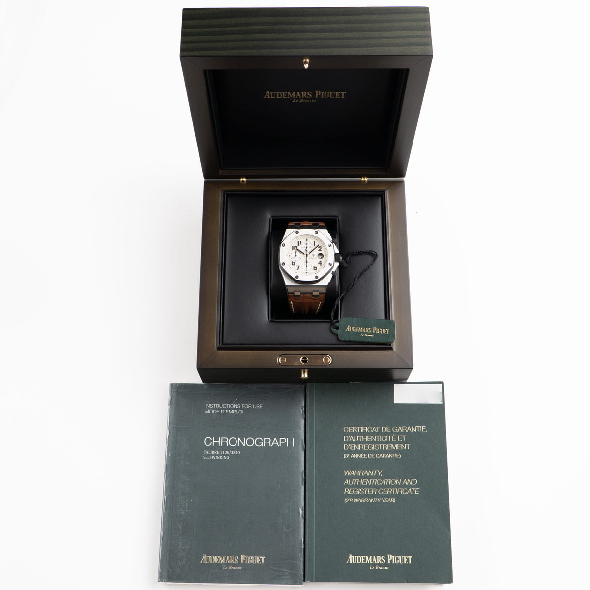 Audemars Piguet Royal Oak Offshore 26170ST.OO.D091CR.01 Chronograph 'Safari' Srainless Steel White Dial Limited Edition (2015)