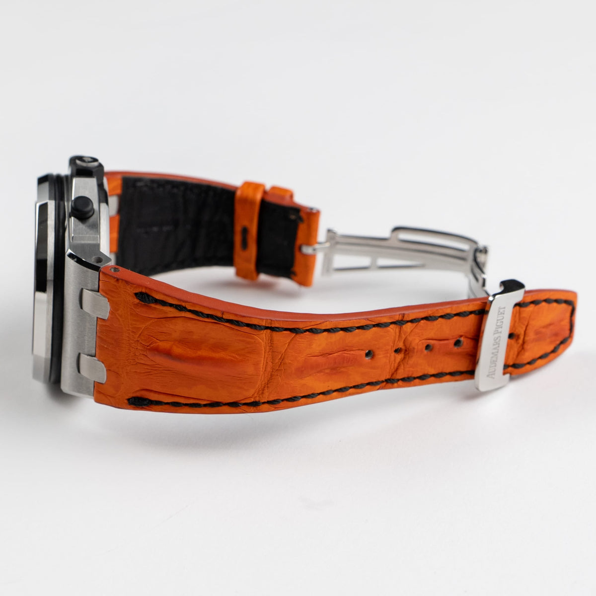 Audemars Piguet Royal Oak Offshore 26170ST.OO.D101CR.01 Chronograph 'Volcano' 'LeBron James July 8, 2010 Miami Heat' Stainless Steel Black Arabic Orange Dial (2010)