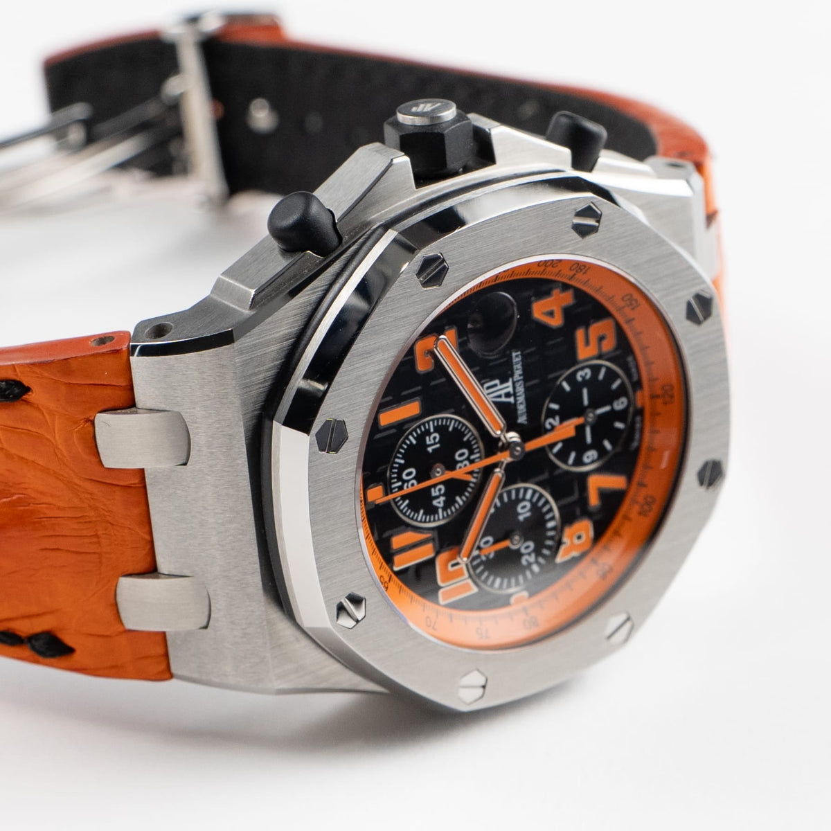 Audemars Piguet Royal Oak Offshore 26170ST.OO.D101CR.01 Chronograph 'Volcano' 'LeBron James July 8, 2010 Miami Heat' Stainless Steel Black Arabic Orange Dial (2010)
