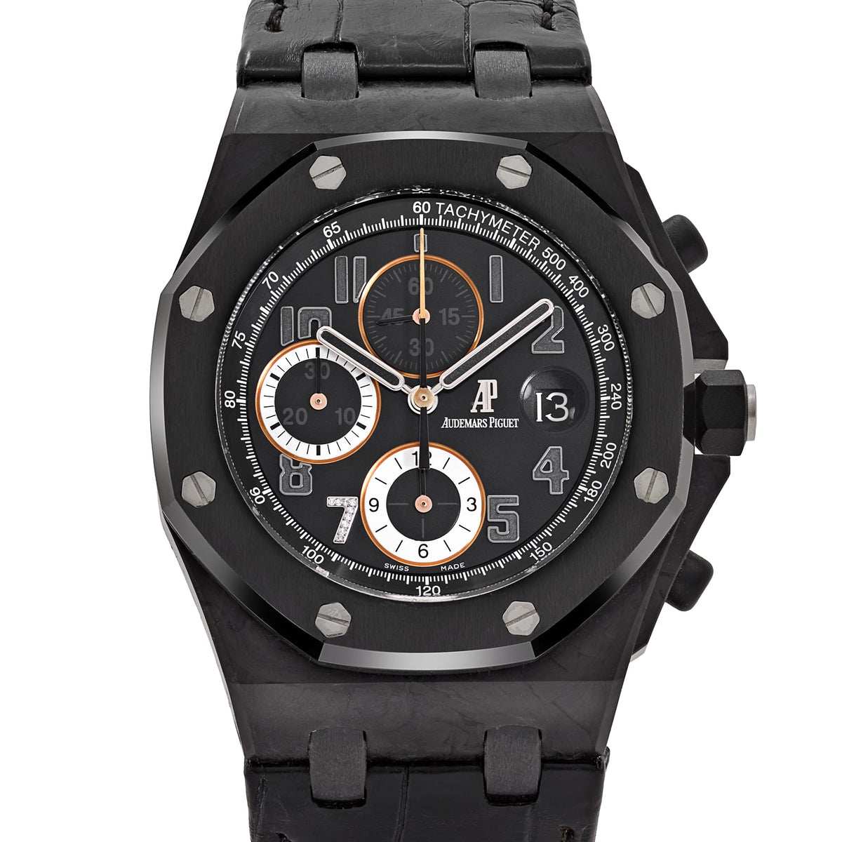 Audemars Piguet Royal Oak Offshore 26205AU.OOD002CR.01 'Ginza 7' Chronograph Carbon Black Dial Limited Edition of 200 (2012)