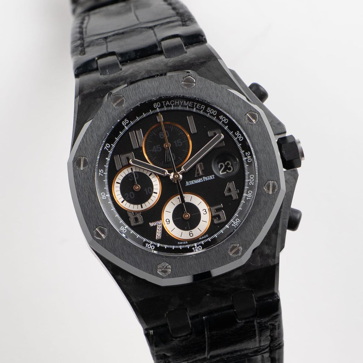 Audemars Piguet Royal Oak Offshore 26205AU.OOD002CR.01 'Ginza 7' Chronograph Carbon Black Dial Limited Edition of 200 (2012)