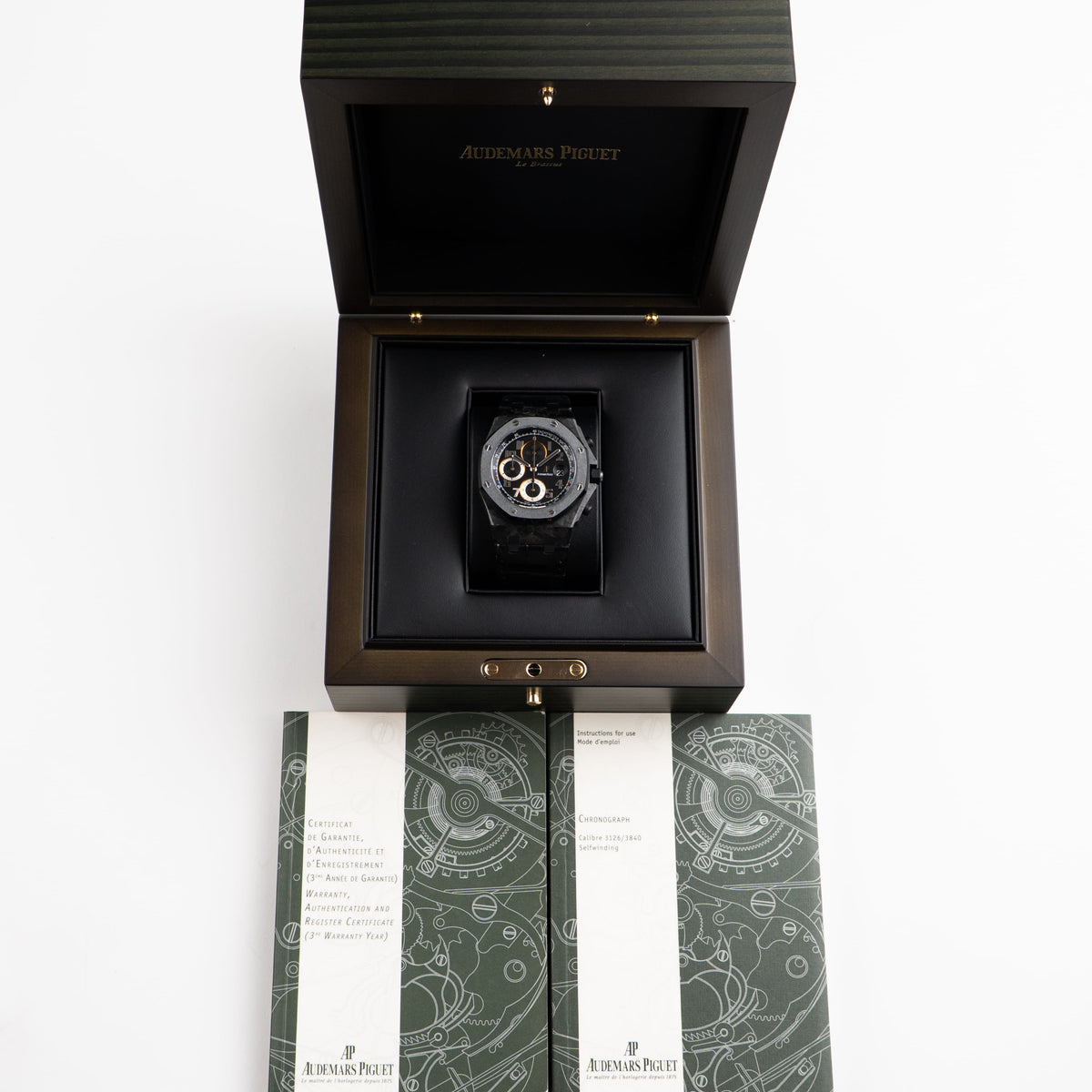 Audemars Piguet Royal Oak Offshore 26205AU.OOD002CR.01 'Ginza 7' Chronograph Carbon Black Dial Limited Edition of 200 (2012)