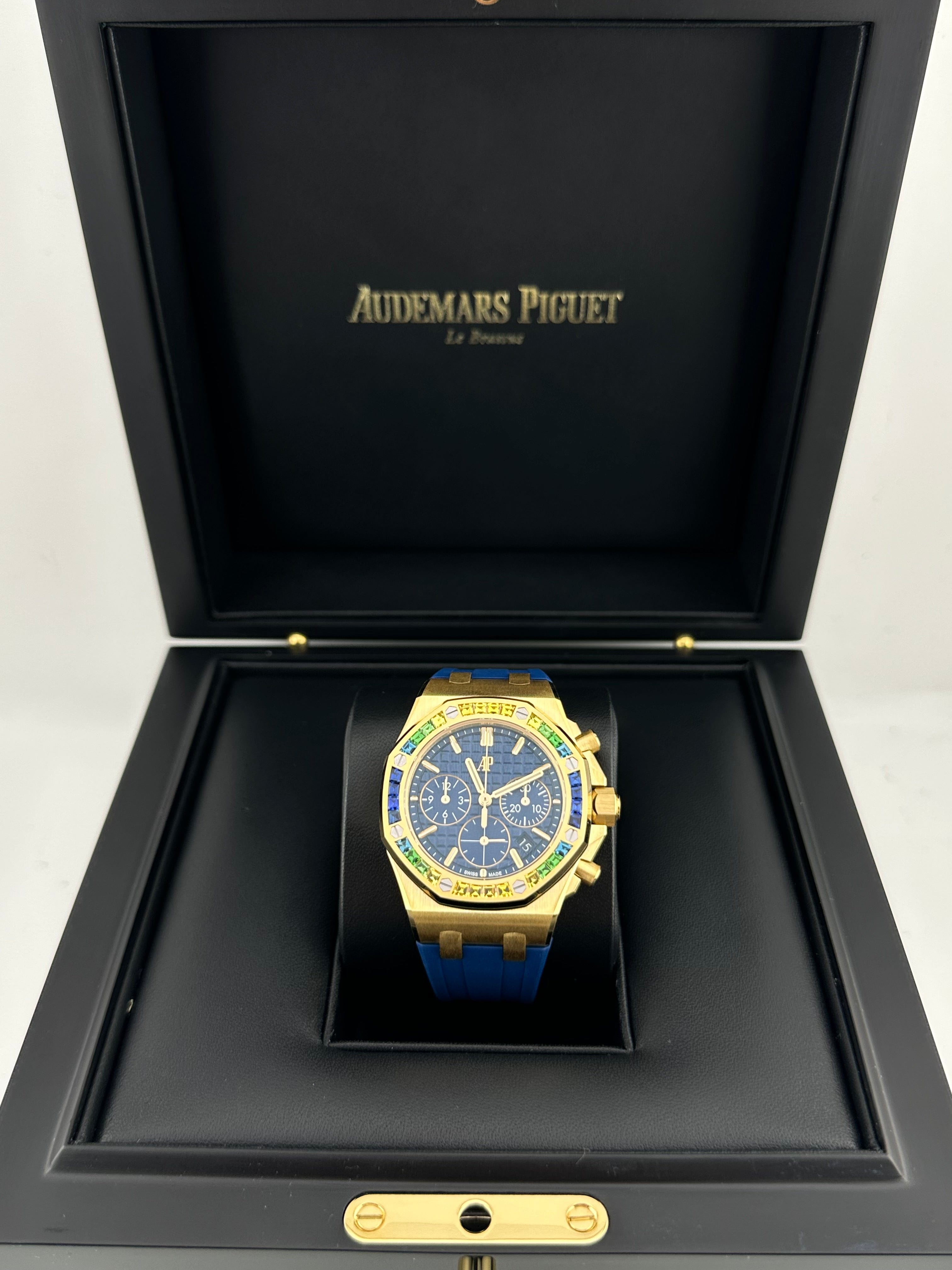 Audemars Piguet Royal Oak Offshore 26236BA.YY.D346CA.01 Yellow Gold Sapphire Dial