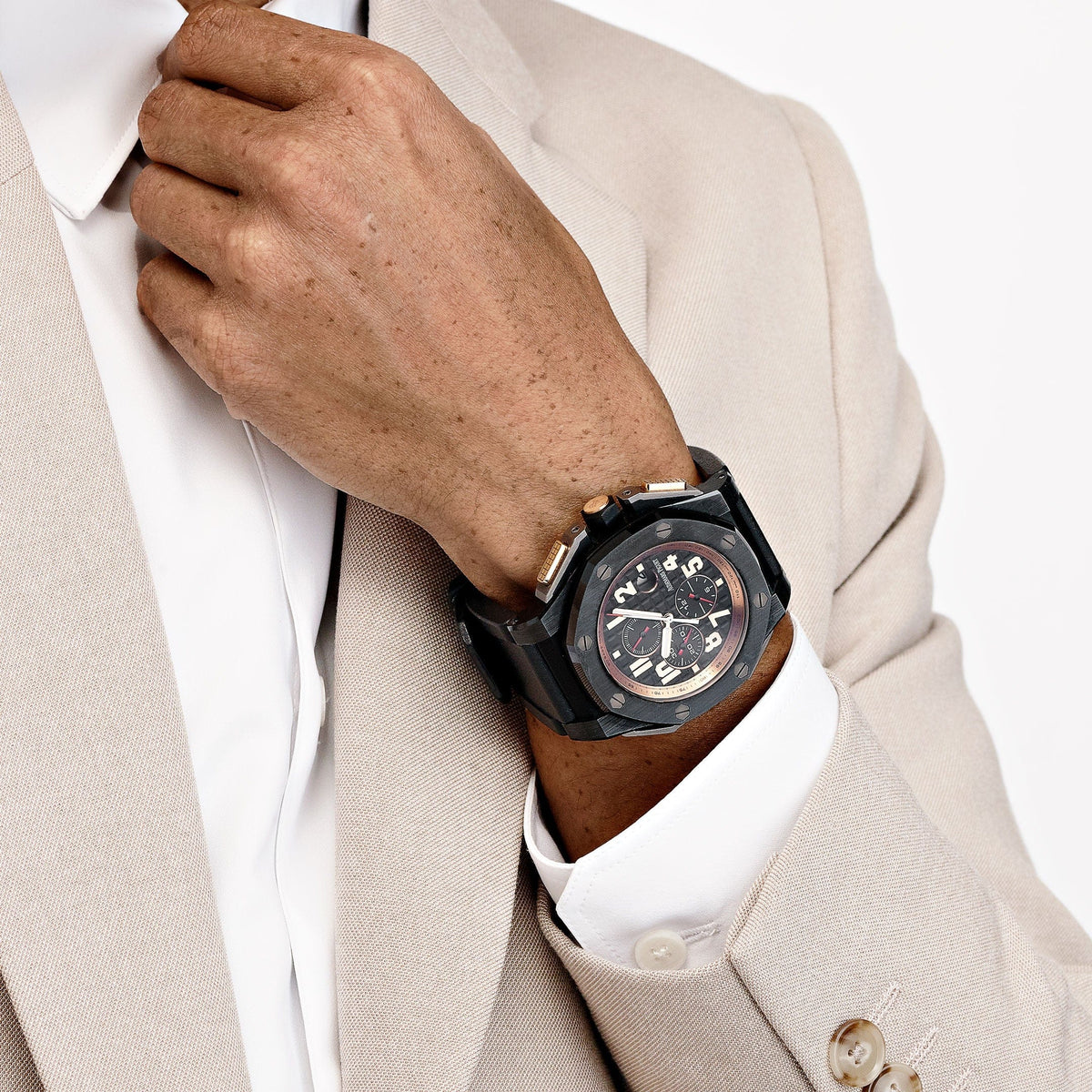 Audemars Piguet Royal Oak Offshore 26378IO.OO.A001KE.01 'Arnold Schwarzenegger The Legacy Chronograph' Black Ceramic Black Dial Limited Edition (2013)