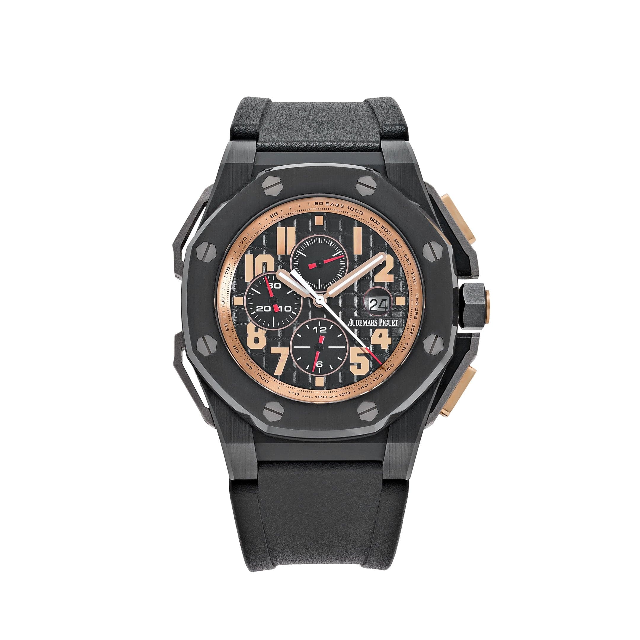 Audemars Piguet Royal Oak Offshore 26378IO.OO.A001KE.01 'Arnold Schwarzenegger The Legacy Chronograph' Black Ceramic Black Dial Limited Edition (2013)