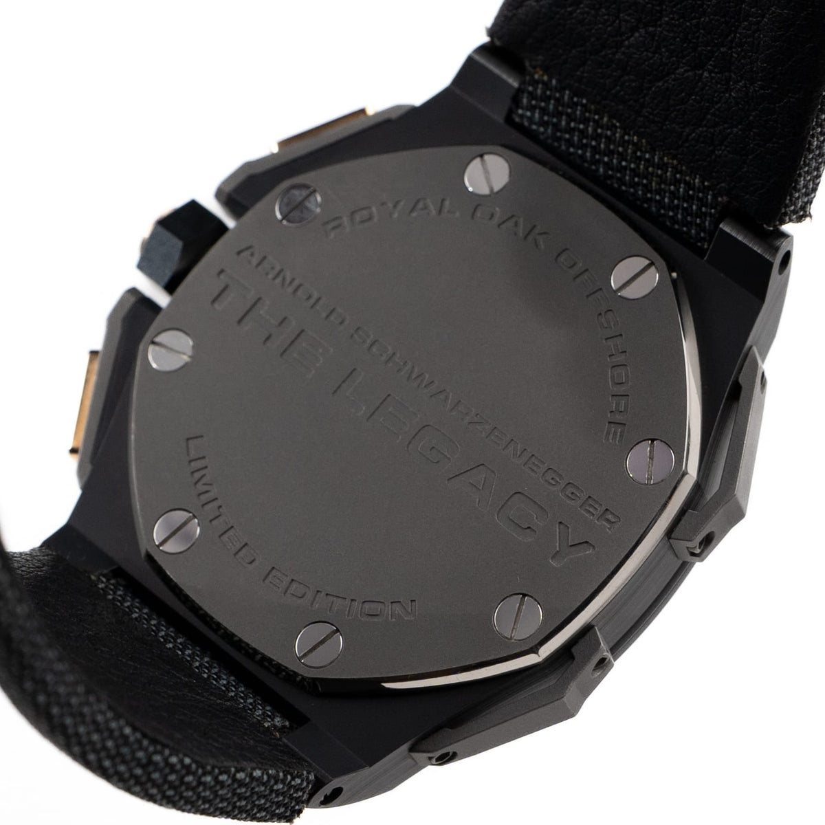 Audemars Piguet Royal Oak Offshore 26378IO.OO.A001KE.01 'Arnold Schwarzenegger The Legacy Chronograph' Black Ceramic Black Dial Limited Edition (2013)