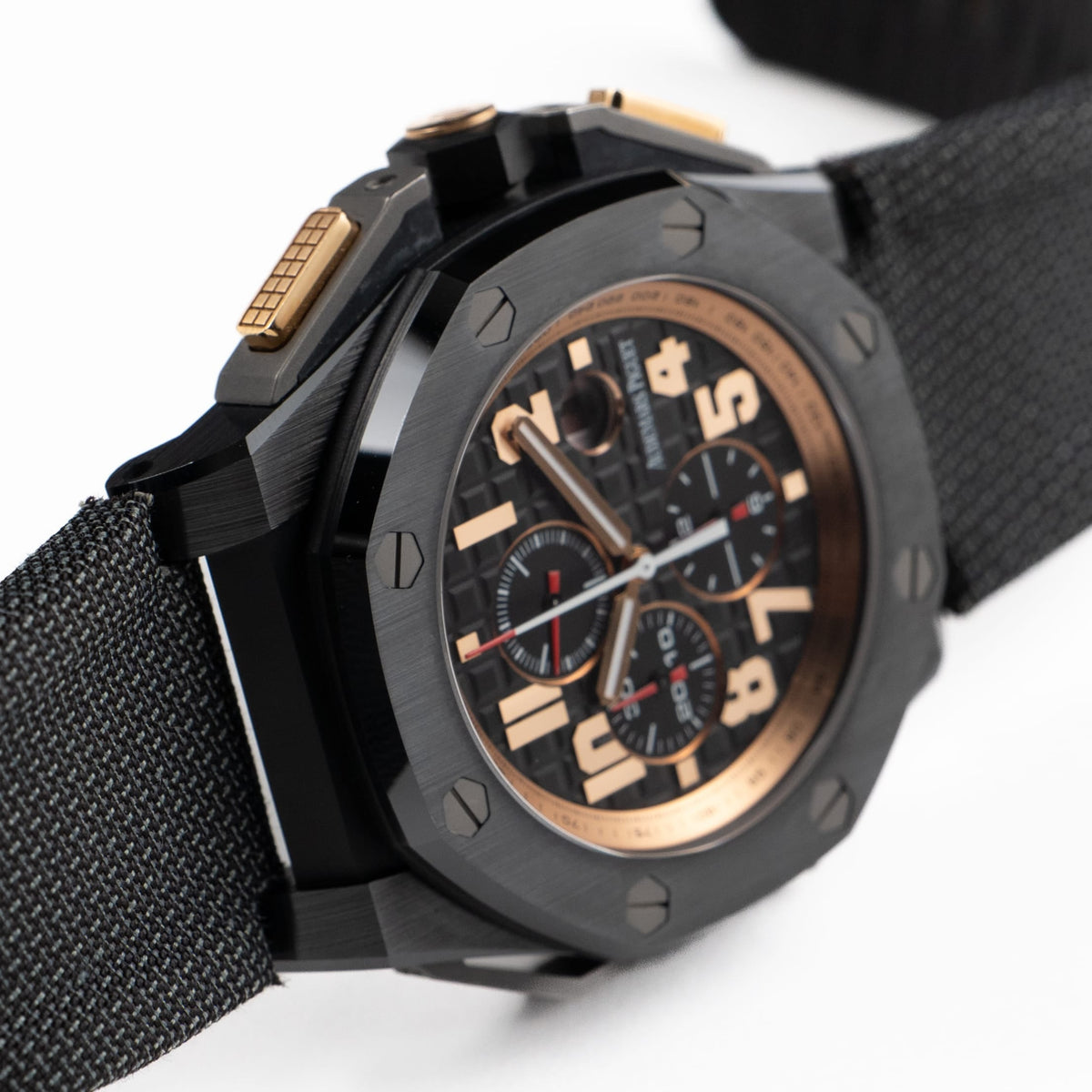Audemars Piguet Royal Oak Offshore 26378IO.OO.A001KE.01 'Arnold Schwarzenegger The Legacy Chronograph' Black Ceramic Black Dial Limited Edition (2013)
