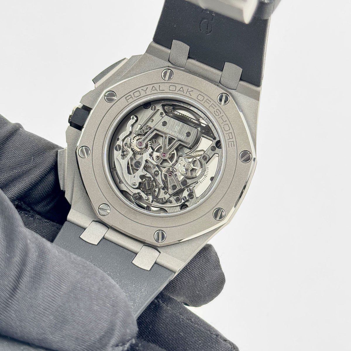Audemars Piguet Royal Oak Offshore 26407TI.GG.A002CA.01 Tourbillon Chronograph Titanium (2017)