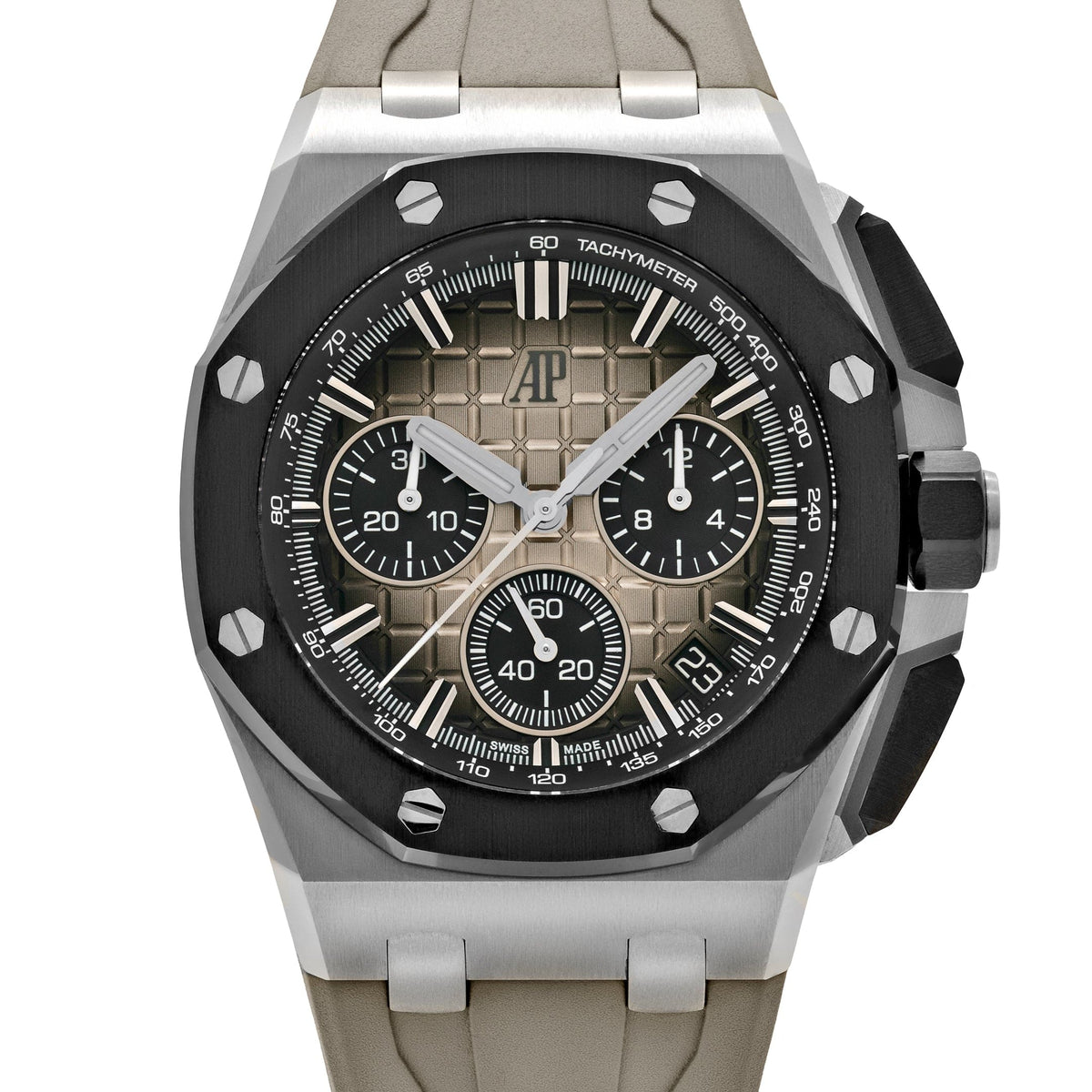 Audemars Piguet Royal Oak Offshore 26420SO.OO.A600CA.01 Chronograph Stainless Steel Smoked Light Brown Dial (2021)