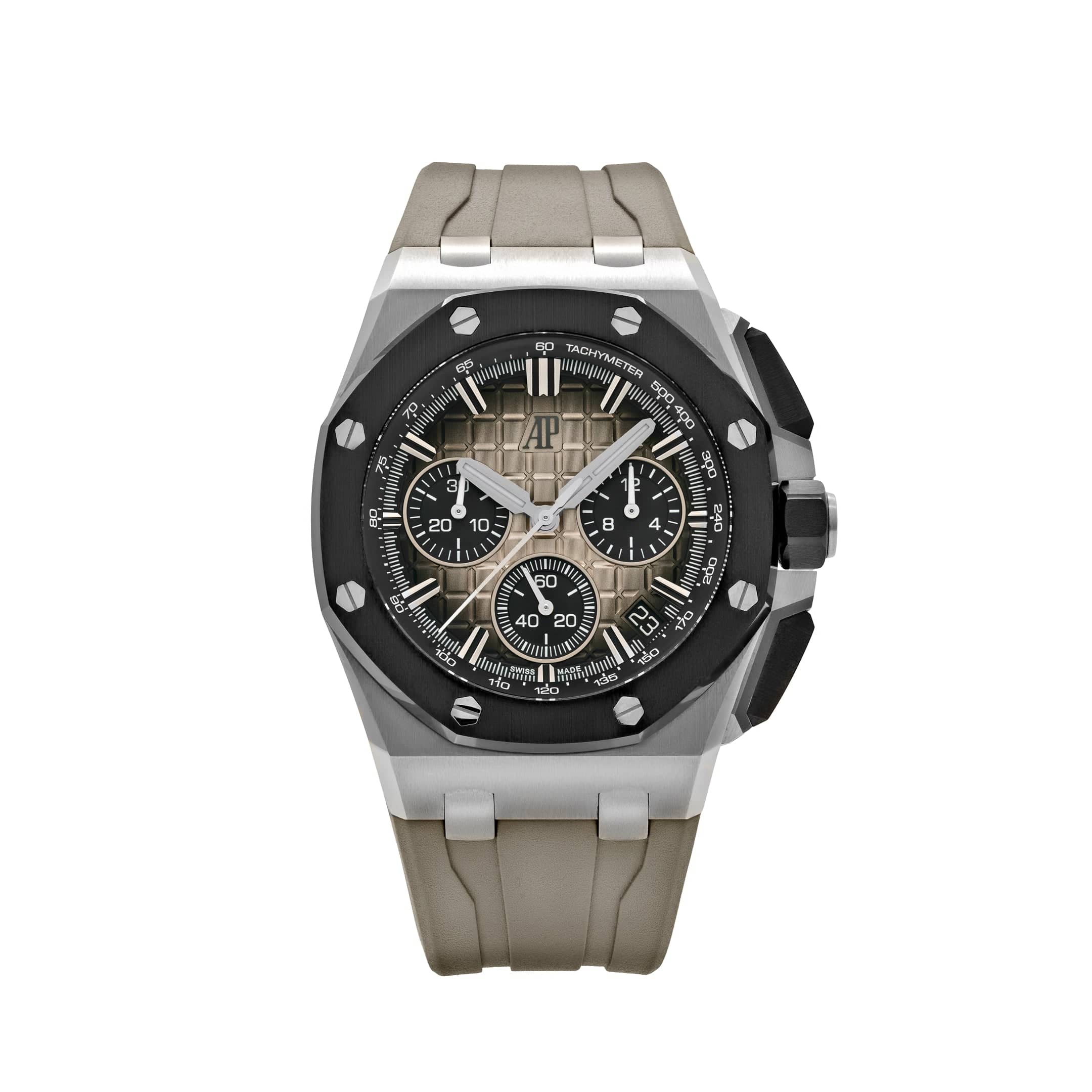 Audemars Piguet Royal Oak Offshore 26420SO.OO.A600CA.01 Chronograph Stainless Steel Smoked Light Brown Dial (2021)