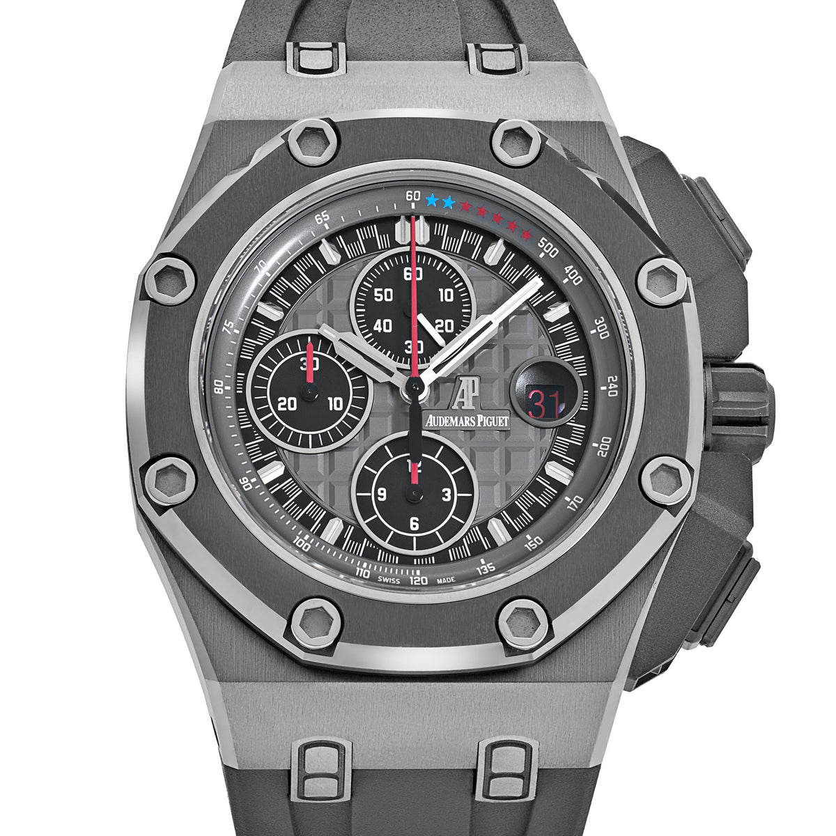 Audemars Piguet Royal Oak Offshore 26568IM.OO.A004CA.01 'Michael Schumacher' Chronograph Titanium Grey Dial Limited Edition (2013)