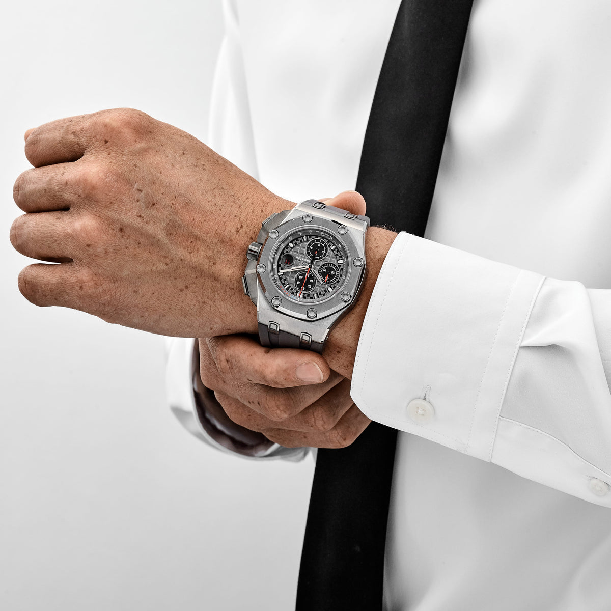Audemars Piguet Royal Oak Offshore 26568IM.OO.A004CA.01 'Michael Schumacher' Chronograph Titanium Grey Dial Limited Edition (2013)
