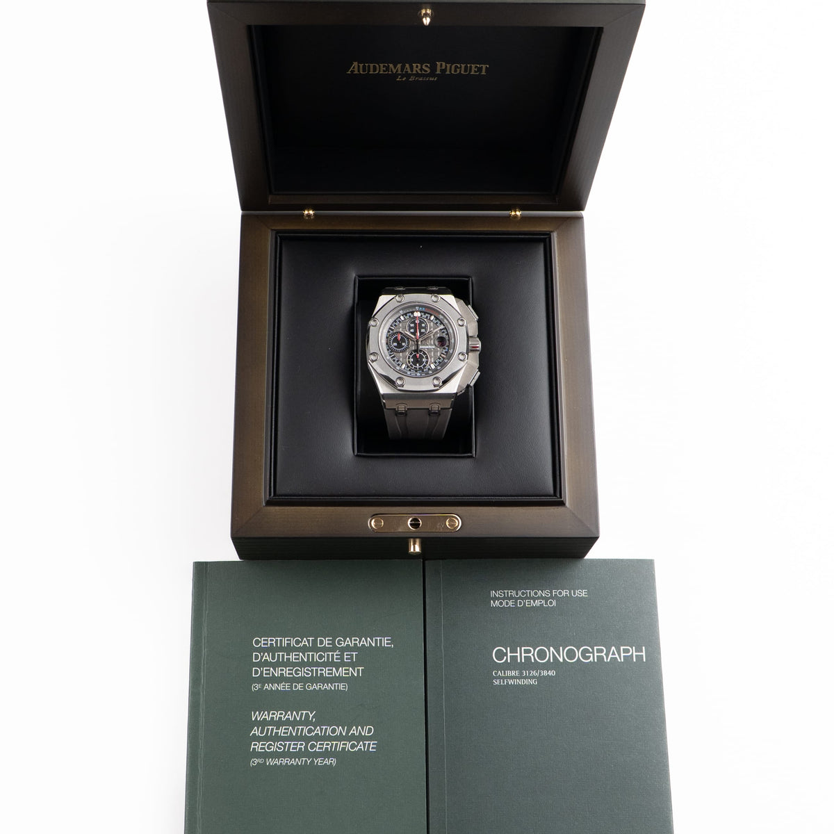 Audemars Piguet Royal Oak Offshore 26568IM.OO.A004CA.01 'Michael Schumacher' Chronograph Titanium Grey Dial Limited Edition (2013)