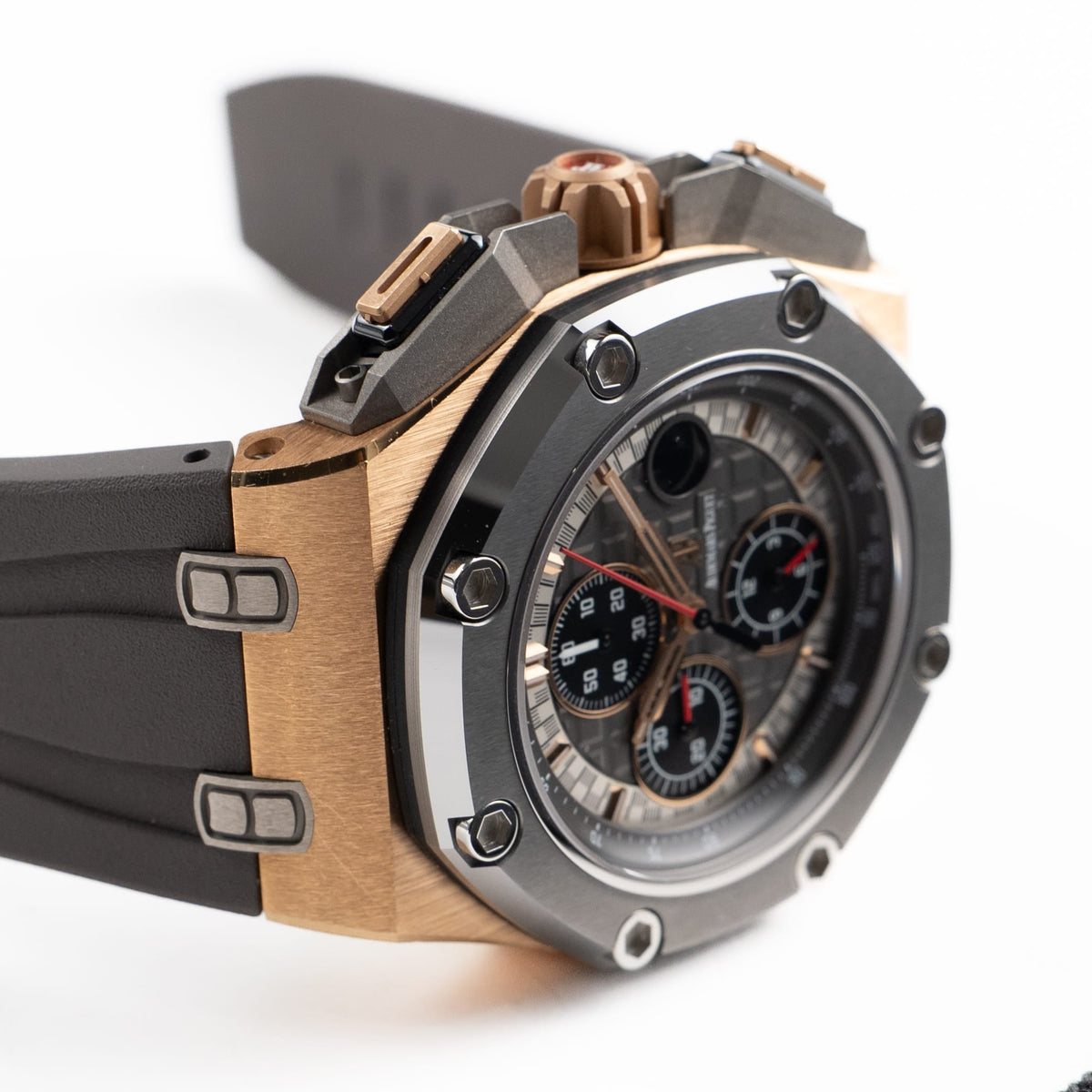 Audemars Piguet Royal Oak Offshore 26568OM.OO.A004CA.01 'Michael Schumacher' Chronograph Rose Gold Grey Dial Limited Edition of 500 (2013)