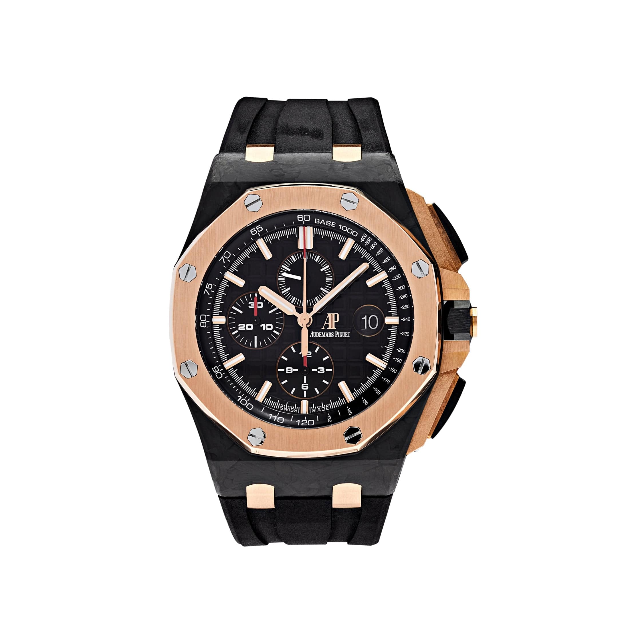 Audemars Piguet Royal Oak Offshore 26406FR.OO.A002CA.01 Chronograph 'QE II Cup 2016' Black and Rose Gold Black Dial Limited Edition of 200