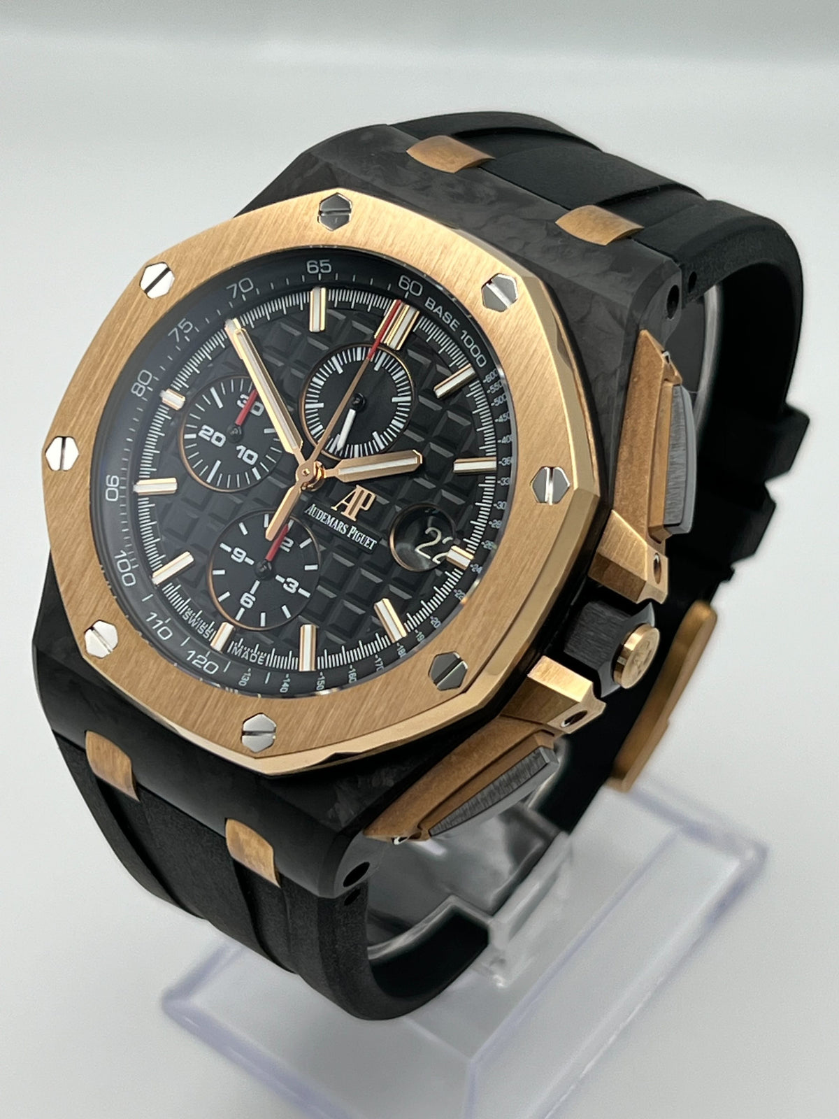 Audemars Piguet Royal Oak Offshore 26406FR.OO.A002CA.01 Chronograph 'QE II Cup 2016' Black and Rose Gold Black Dial Limited Edition of 200