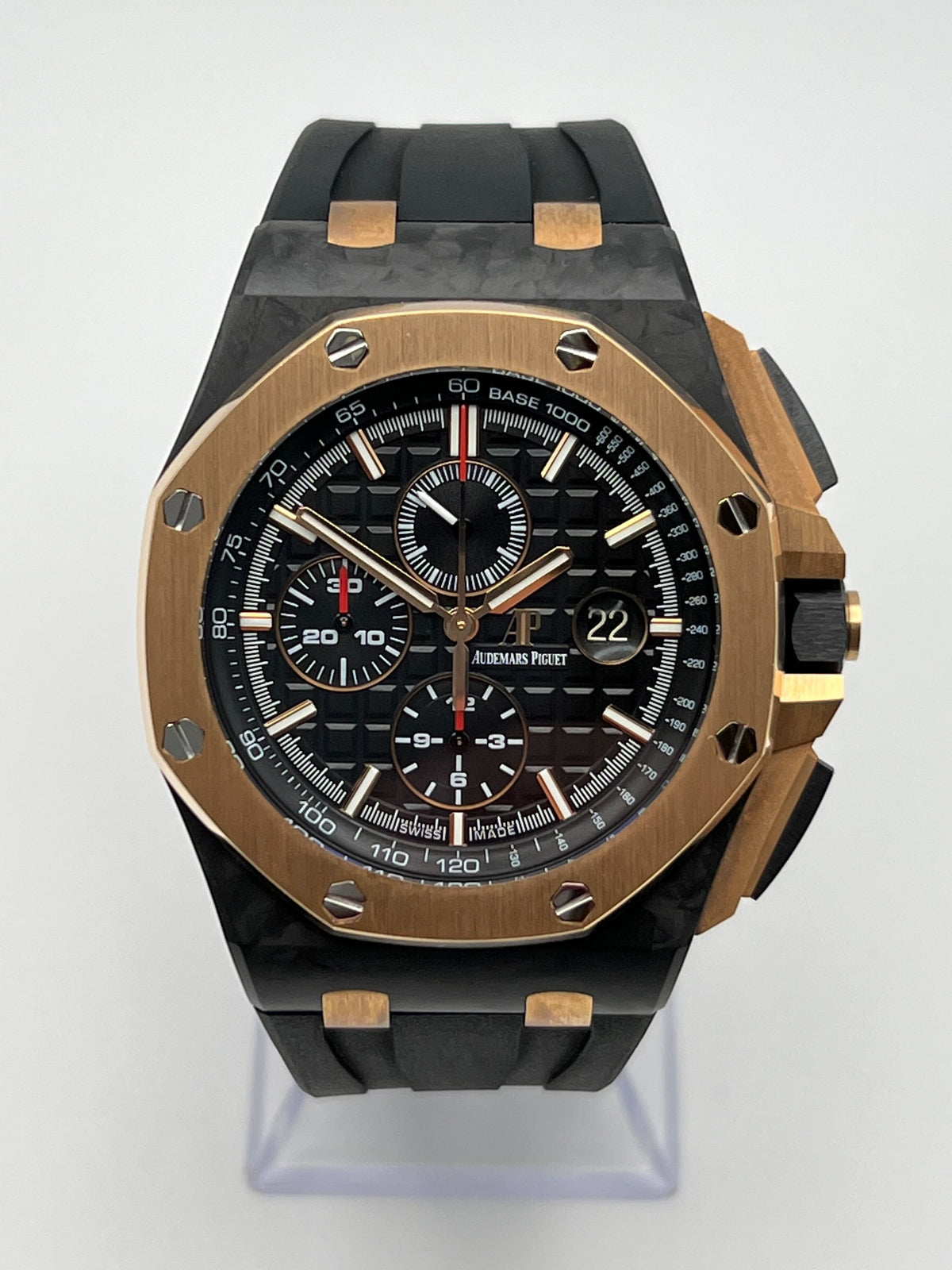 Audemars Piguet Royal Oak Offshore 26406FR.OO.A002CA.01 Chronograph 'QE II Cup 2016' Black and Rose Gold Black Dial Limited Edition of 200