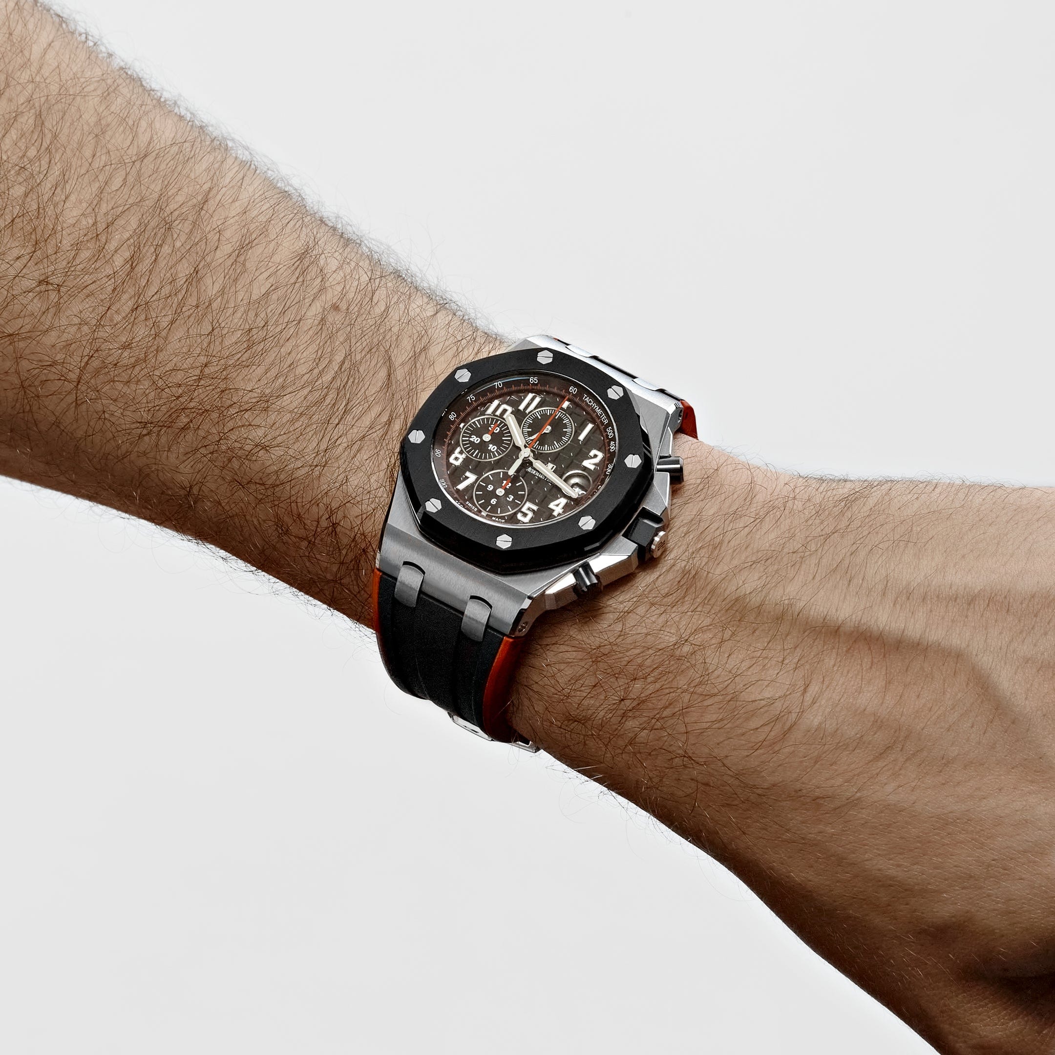 Audemars Piguet Royal Oak Offshore Chronograph 26470SO.OO.A002CA.01 'Vampire' Stainless Steel Black Dial