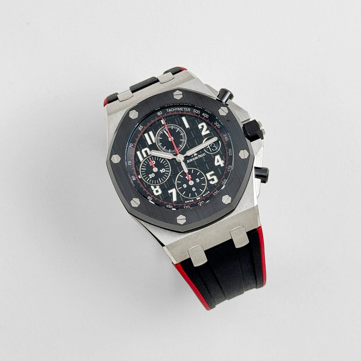 Audemars Piguet Royal Oak Offshore Chronograph 26470SO.OO.A002CA.01 'Vampire' Stainless Steel Black Dial
