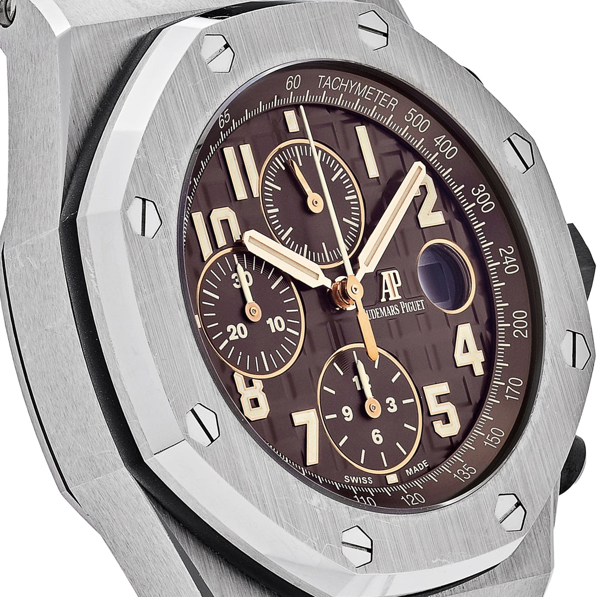 Audemars Piguet Royal Oak Offshore 26470ST.OO.A820CR.01 Chronograph Stainless Steel Brown Dial