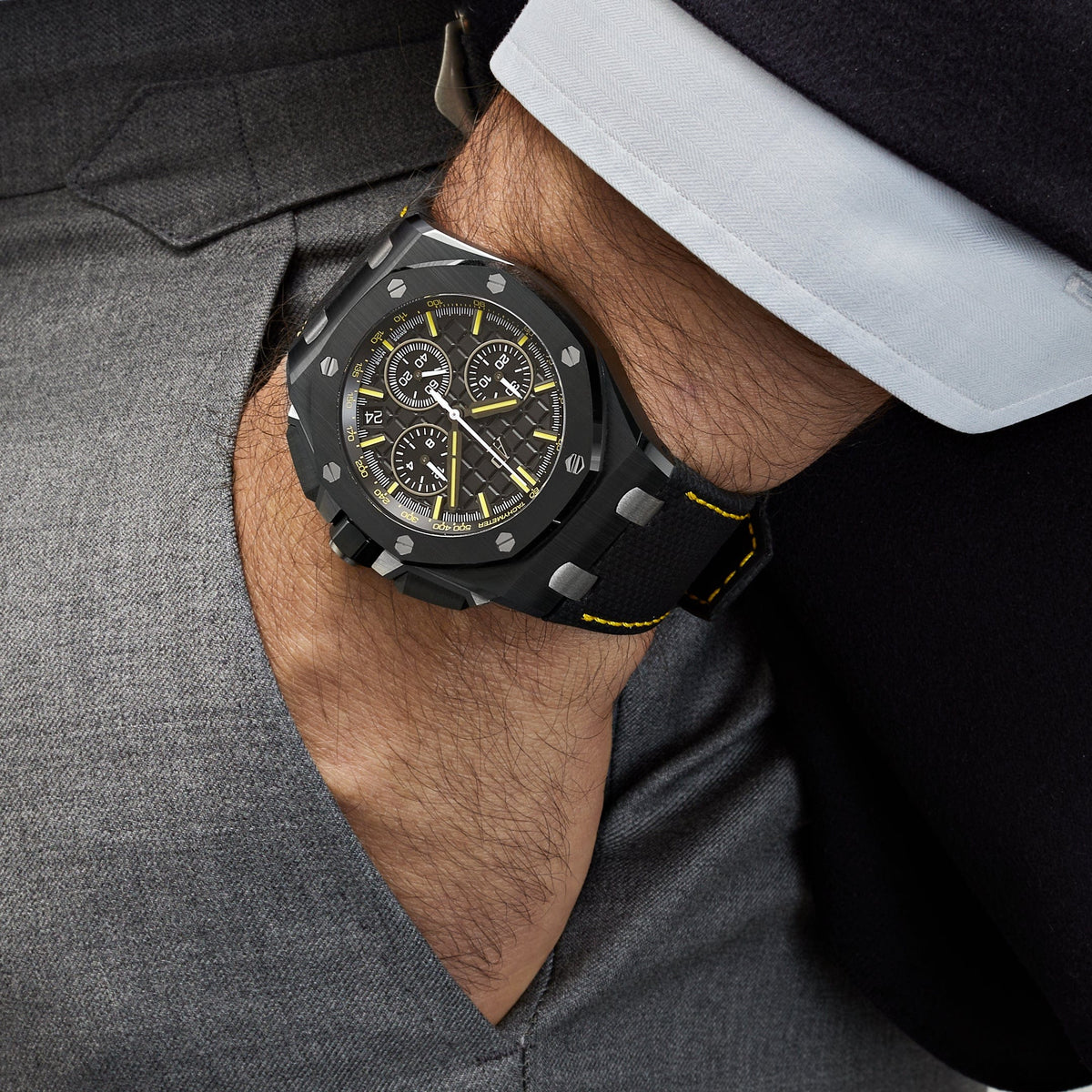 Audemars Piguet Royal Oak Offshore 26420CE.OO.A005VE.01 Chronograph 'End Of Days' Black Ceramic Limited Edition of 500