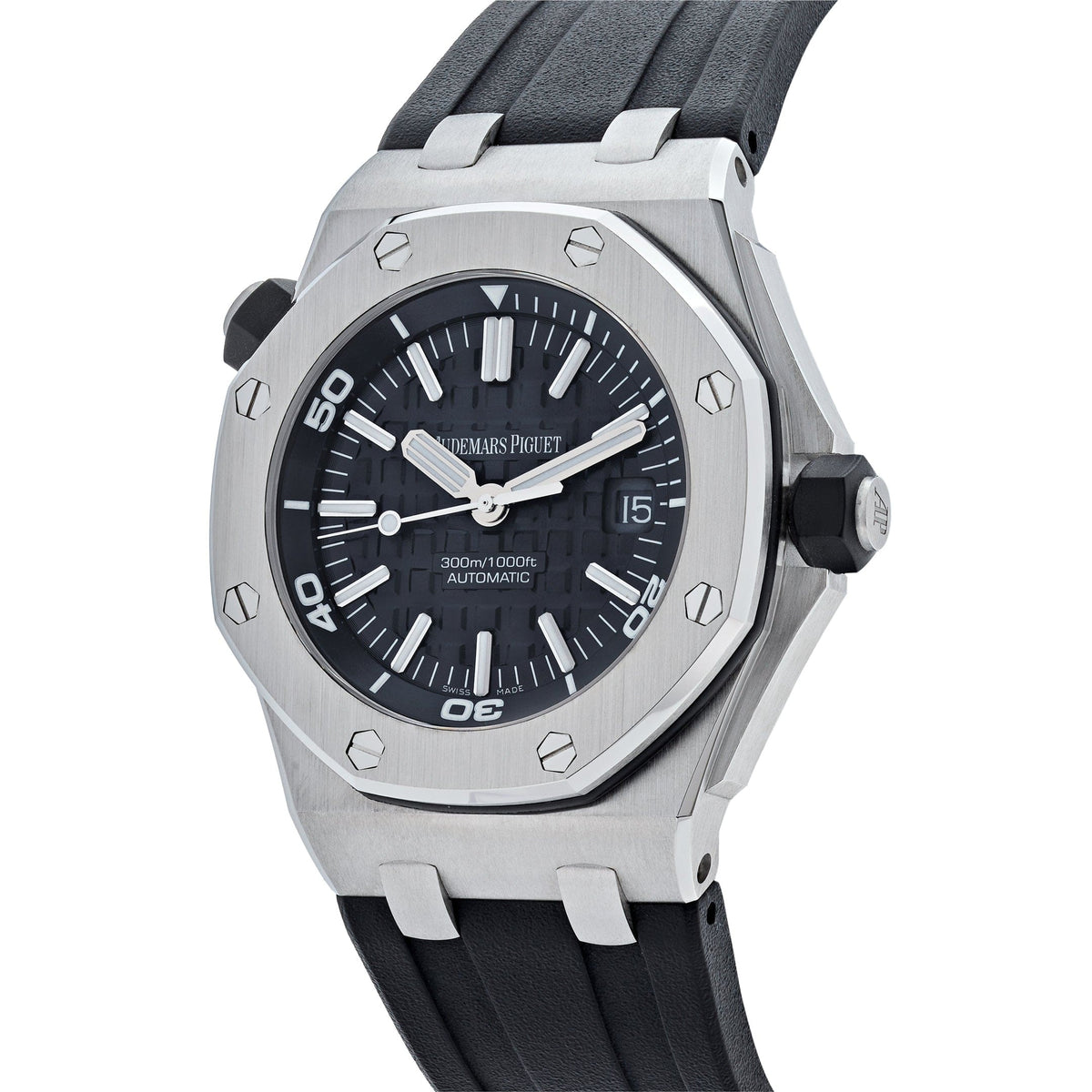Audemars Piguet Royal Oak Offshore 15703ST.OO.A002CA.01 Diver Steel Black Dial