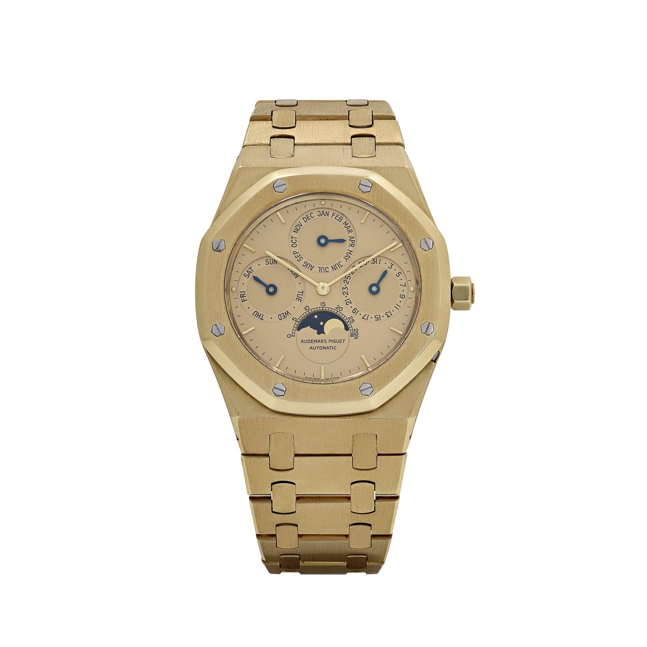 Audemars Piguet Royal Oak Perpetual Calendar 25654BA.OO.0944BA.01 Yellow Gold Gold Dial (1989)