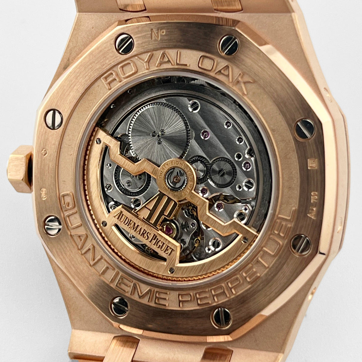 Audemars Piguet Royal Oak Perpetual Calendar 26574OR.OO.1220OR.01 Rose Gold Silver Dial (2021)