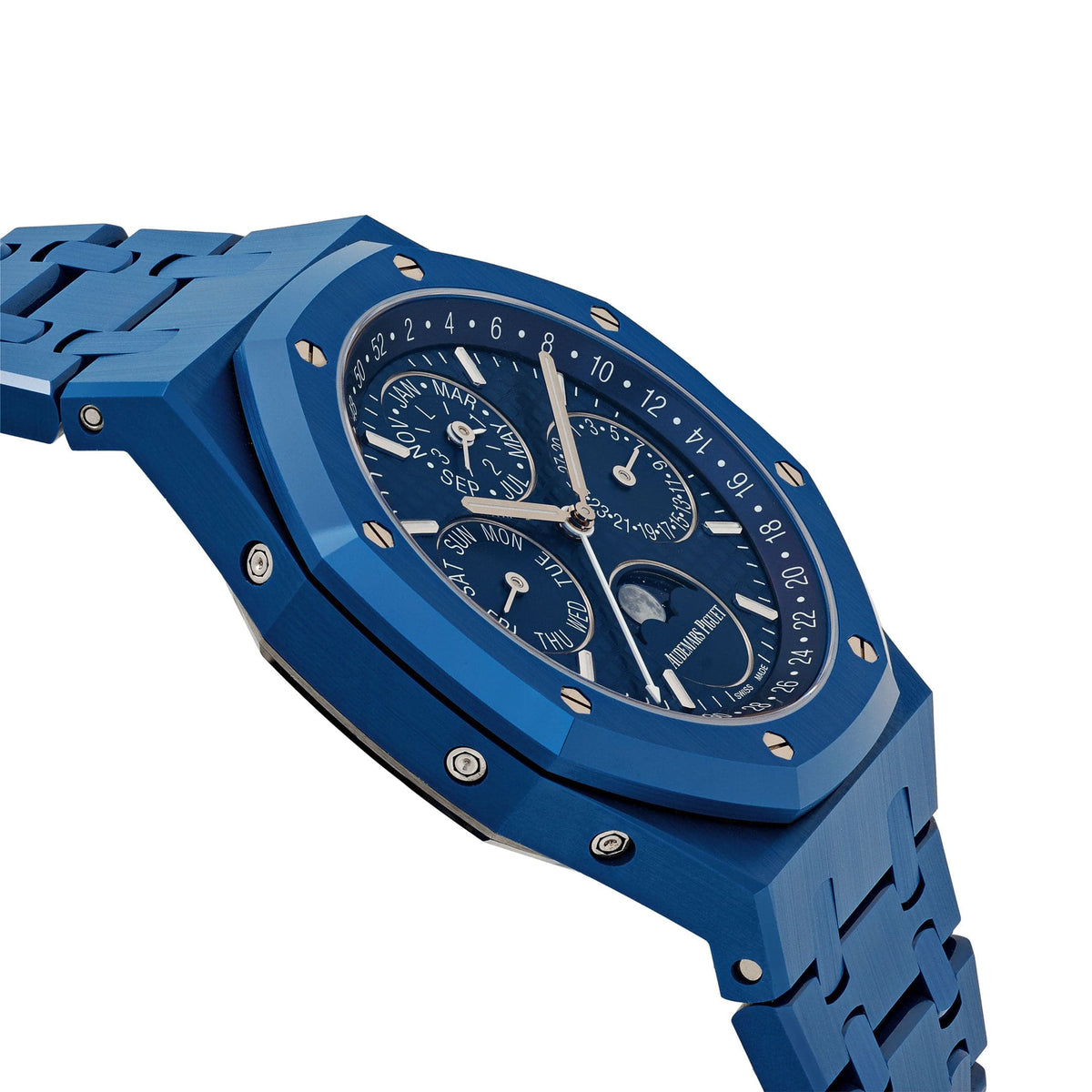 Audemars Piguet Royal Oak Perpetual Calendar 26579CS.OO.1225CS.01 Blue Ceramic Blue Dial