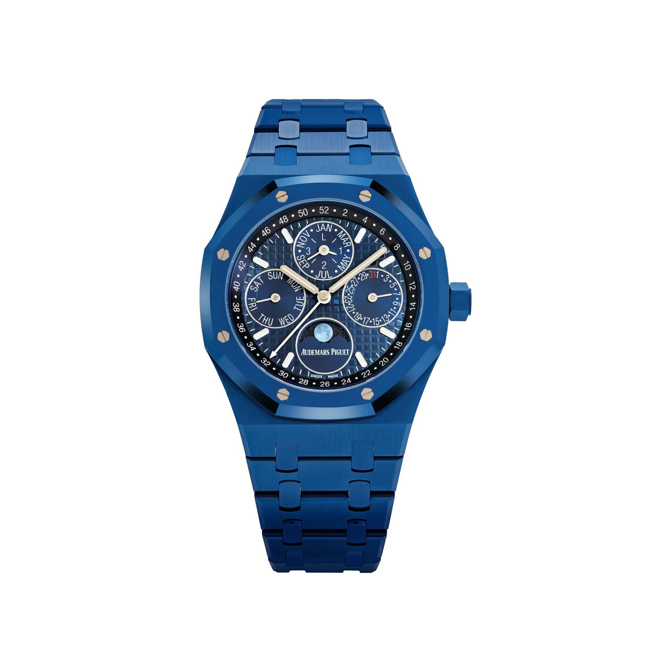 Audemars Piguet Royal Oak Perpetual Calendar 26579CS.OO.1225CS.01 Blue Ceramic Blue Dial