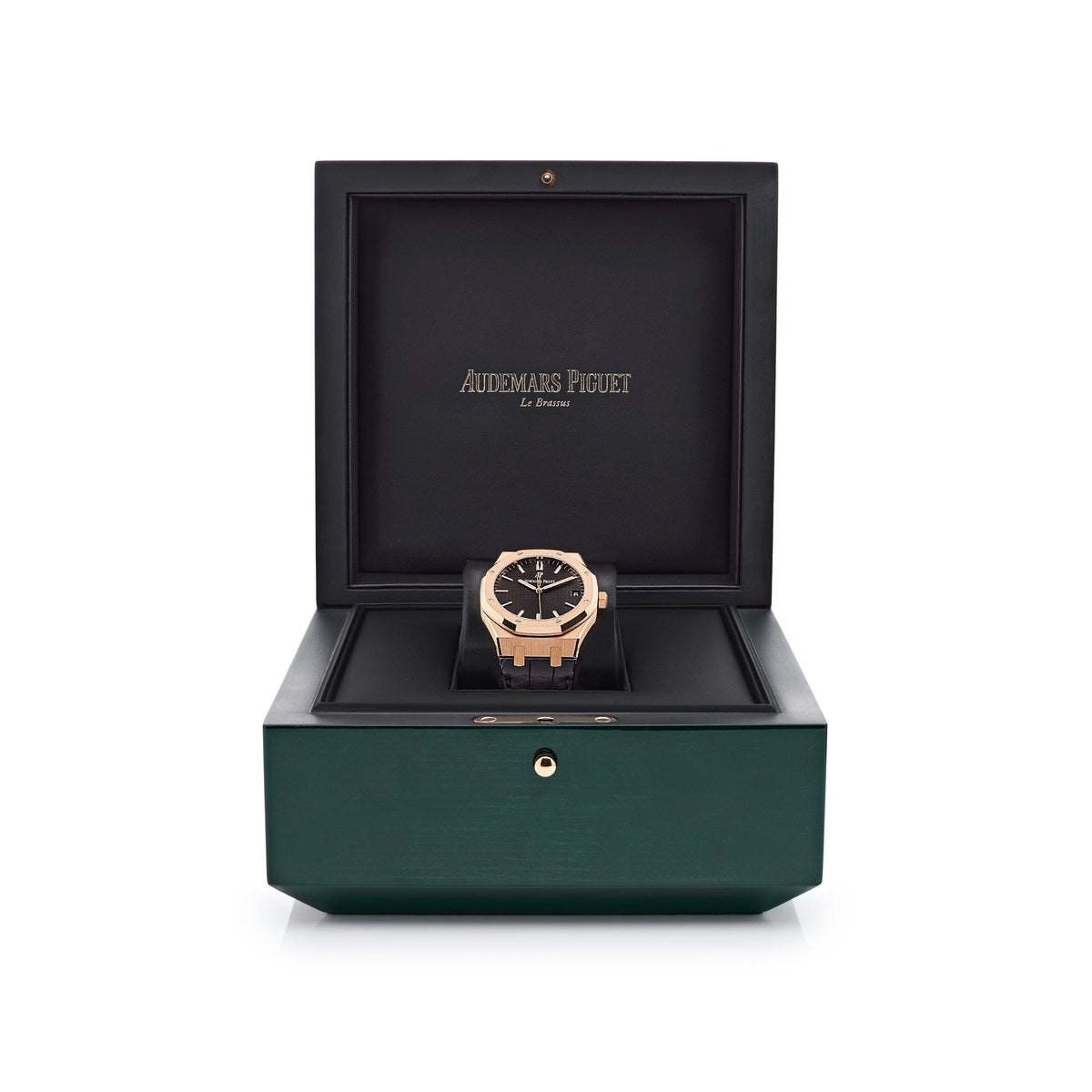 Audemars Piguet Royal Oak Selfwinding 15500OR.OO.D002CR.01 Rose Gold Black Dial