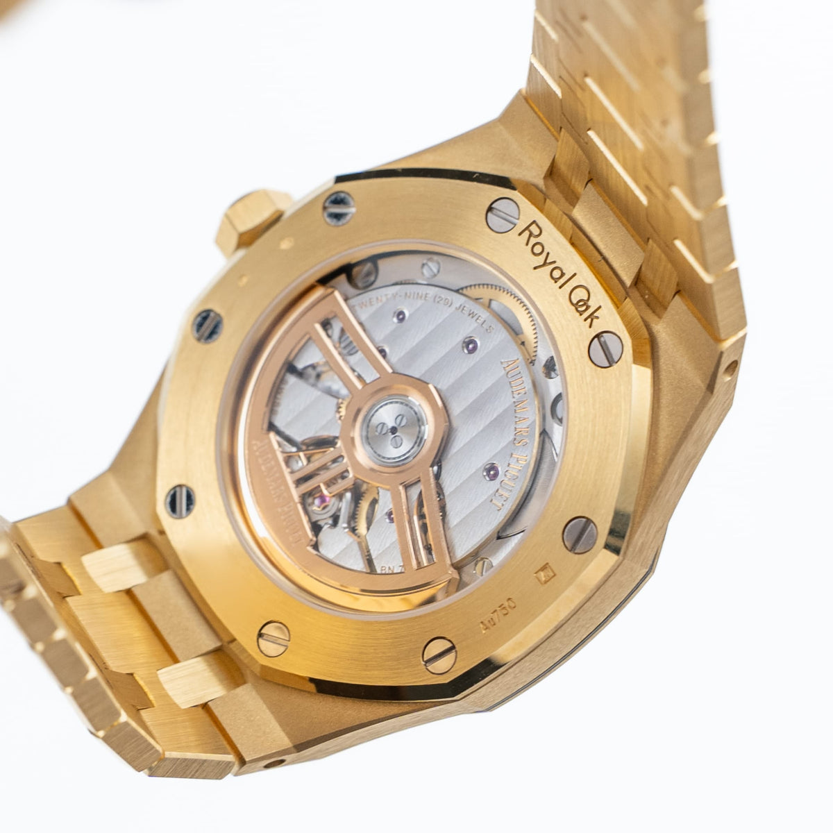 Audemars Piguet Royal Oak 15550BA.OO.1356BA.01 Yellow Gold Turquoise Stone Dial (2023)