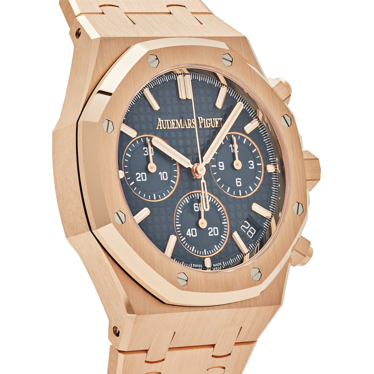 Audemars Piguet Royal Oak 26240OR.OO.1320OR.01 Selfwinding Chronograph '50th Anniversary' Blue Dial