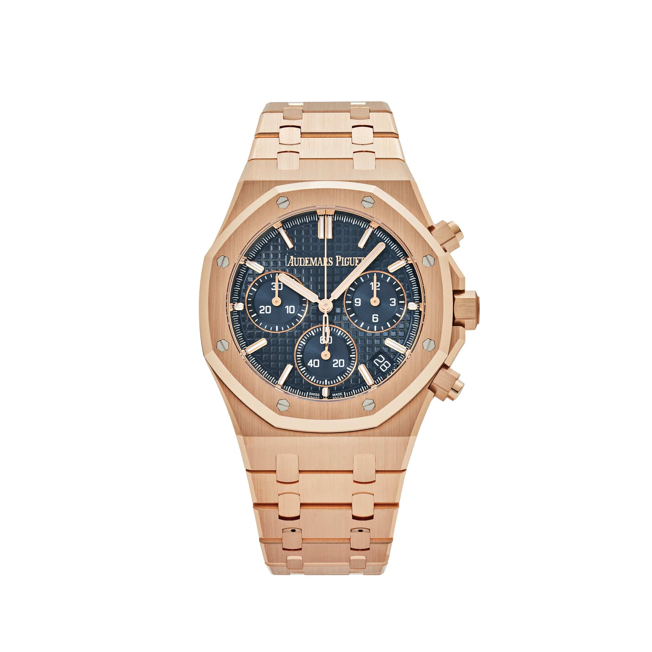 Audemars Piguet Royal Oak 26240OR.OO.1320OR.01 Selfwinding Chronograph '50th Anniversary' Blue Dial