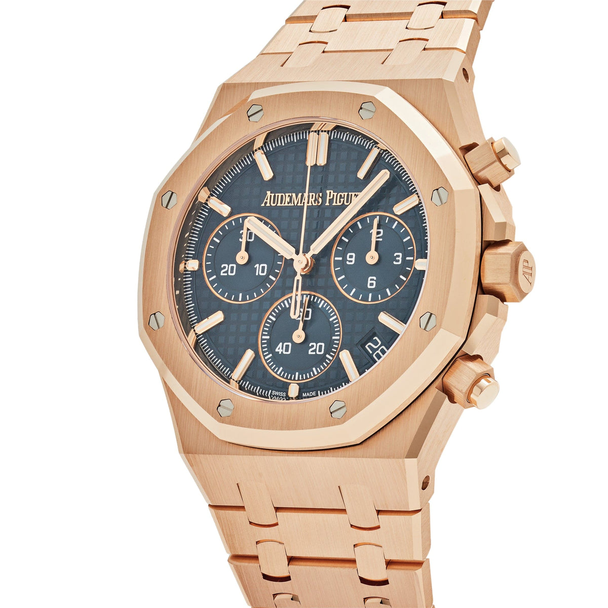 Audemars Piguet Royal Oak 26240OR.OO.1320OR.01 Selfwinding Chronograph '50th Anniversary' Blue Dial