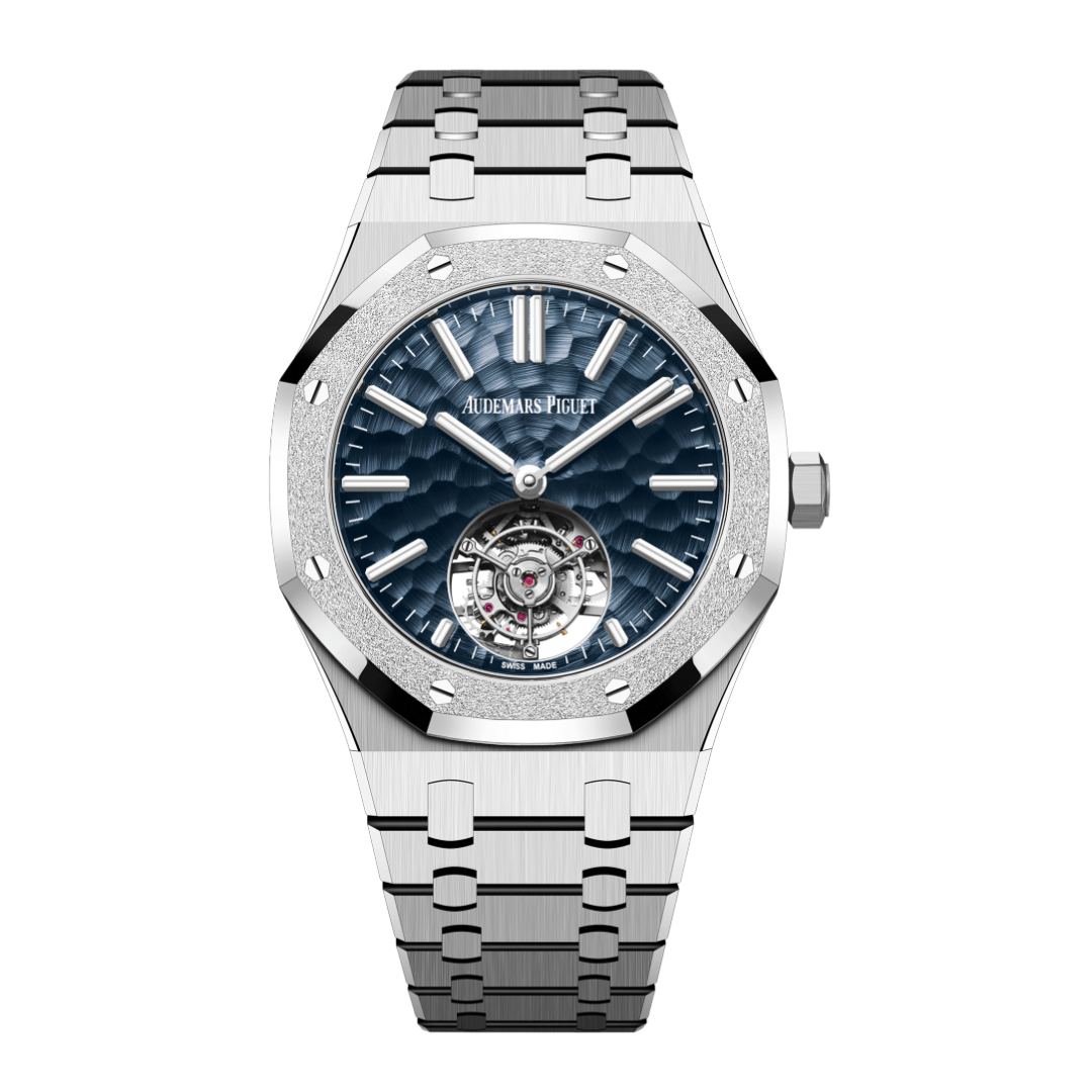Audemars Piguet Royal Oak Selfwinding Tourbillon White Gold Blue Dial 26730BC.GG.1320BC.01