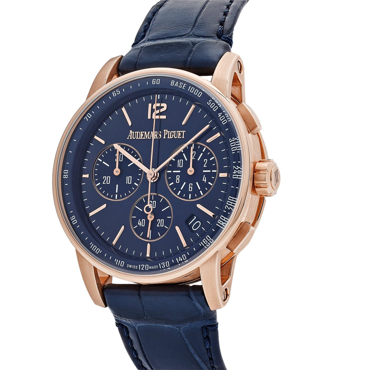 Audemars Piguet Code 11.59 26393OR.OO.A321CR.01 Rose Gold Lacquered Blue Dial