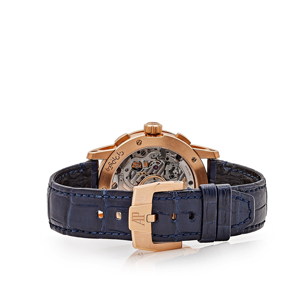 Audemars Piguet Code 11.59 26393OR.OO.A321CR.01 Rose Gold Lacquered Blue Dial